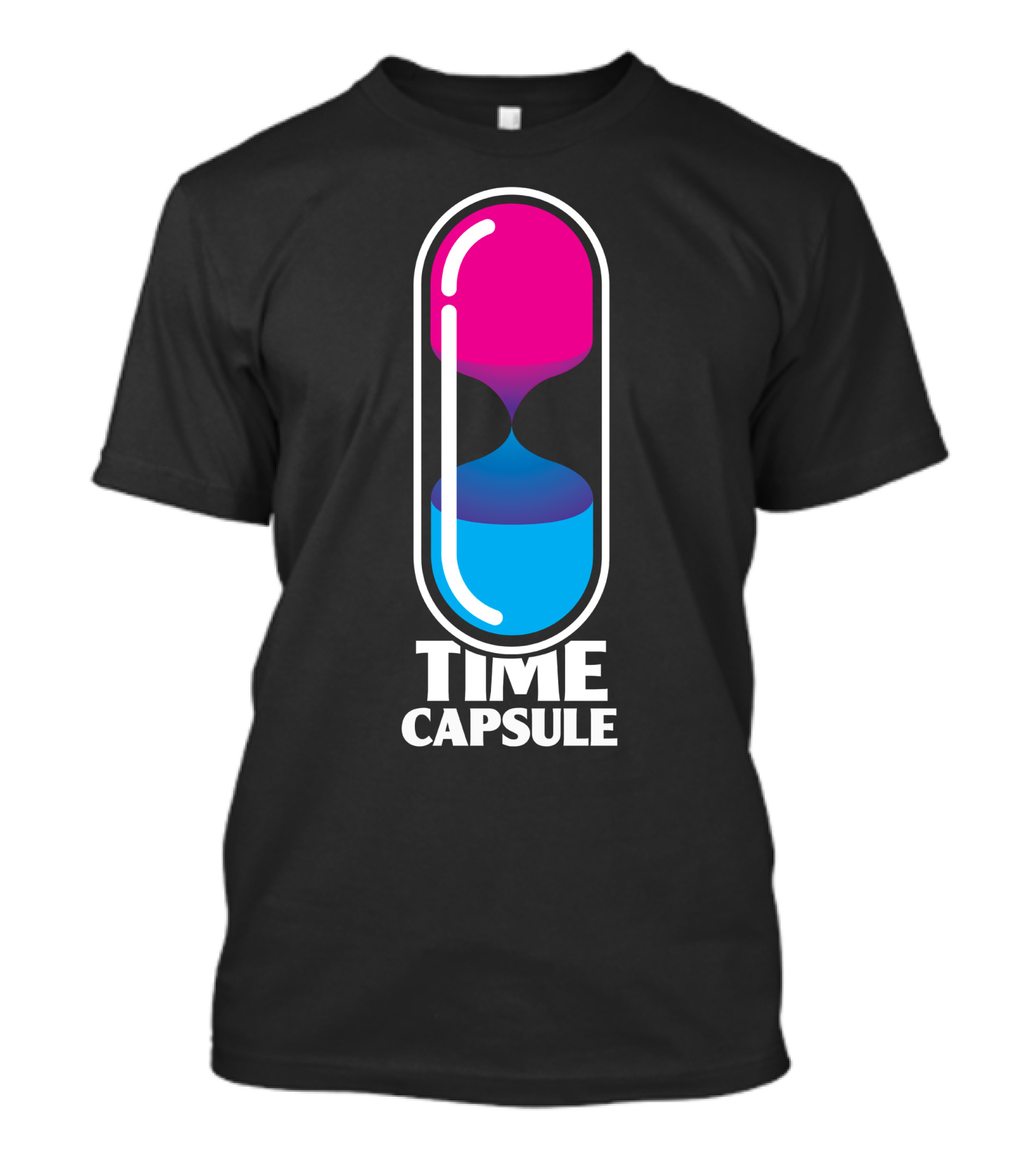 Time Capsule Hourglass Pill T-Shirt