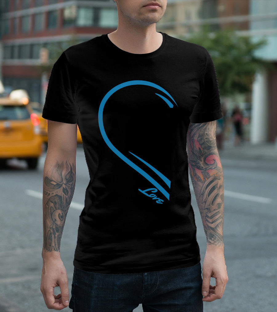 Love Forever Heart Design For Him T-Shirt