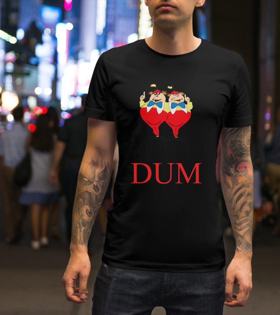 Tweedle Dum Cartoon Characters Classic Look T-Shirt