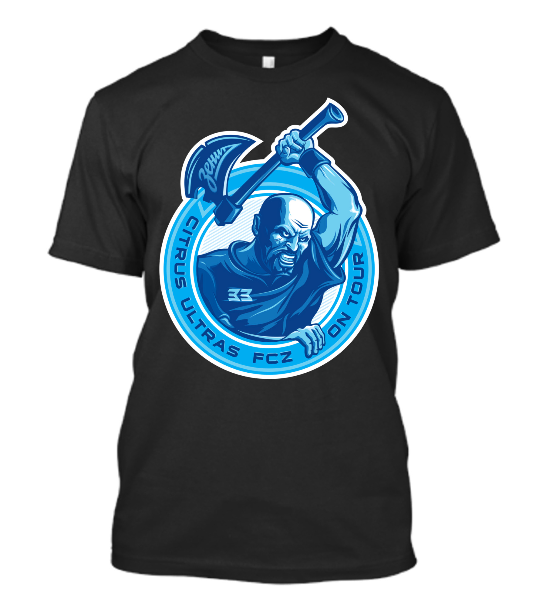 Citrus Ultras FCZ On Tour 33 Beers T-Shirt