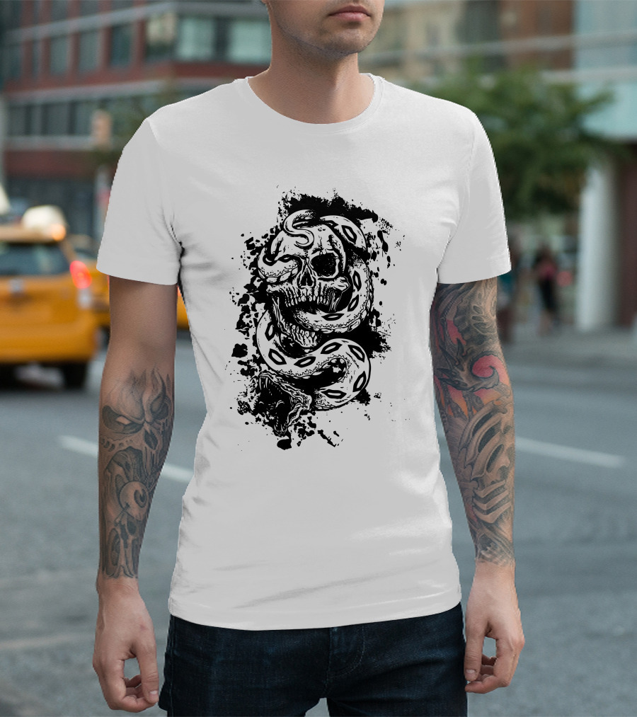 Join The Death Eaters Dark Mark Skull and Snake Fandom T-Shirt