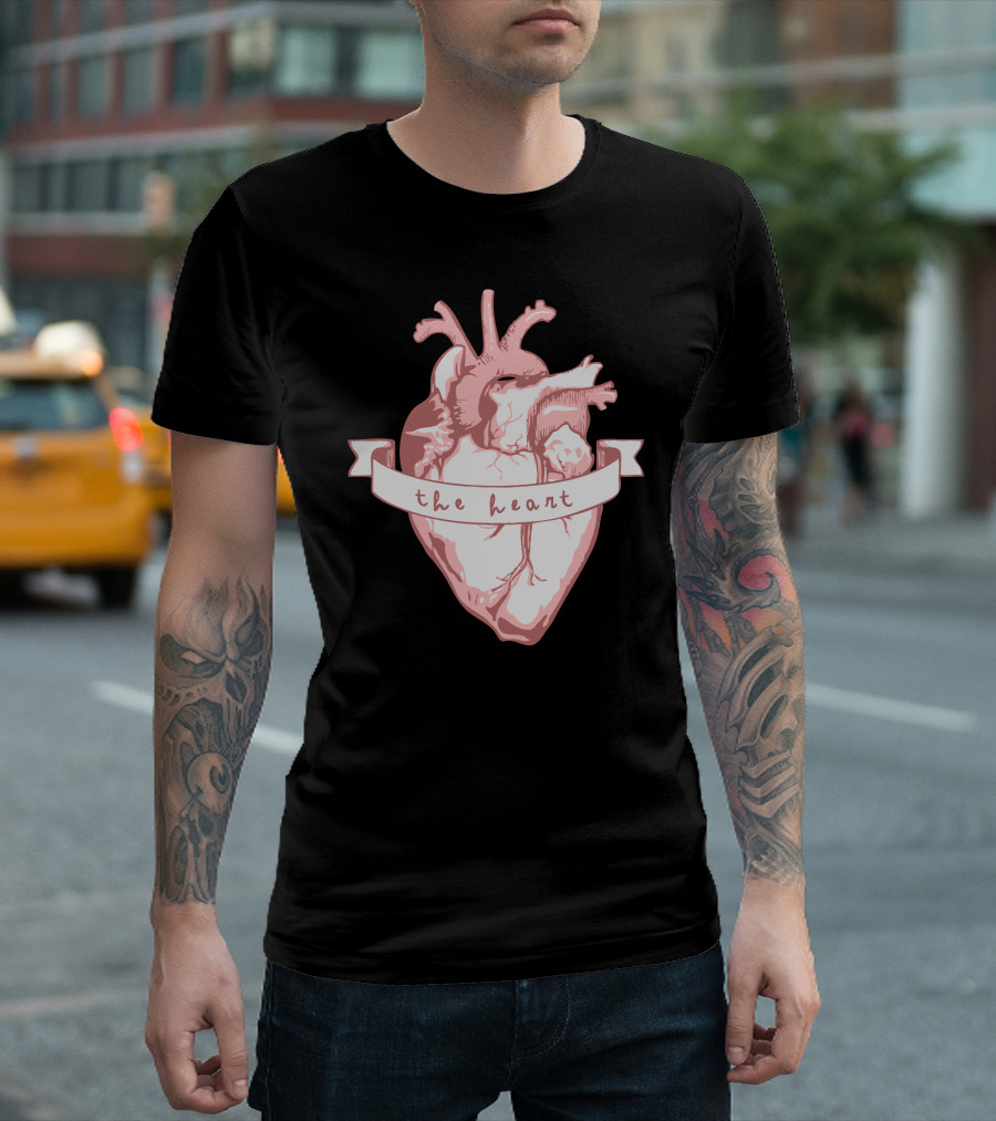 The Heart Banner Anatomical T-Shirt