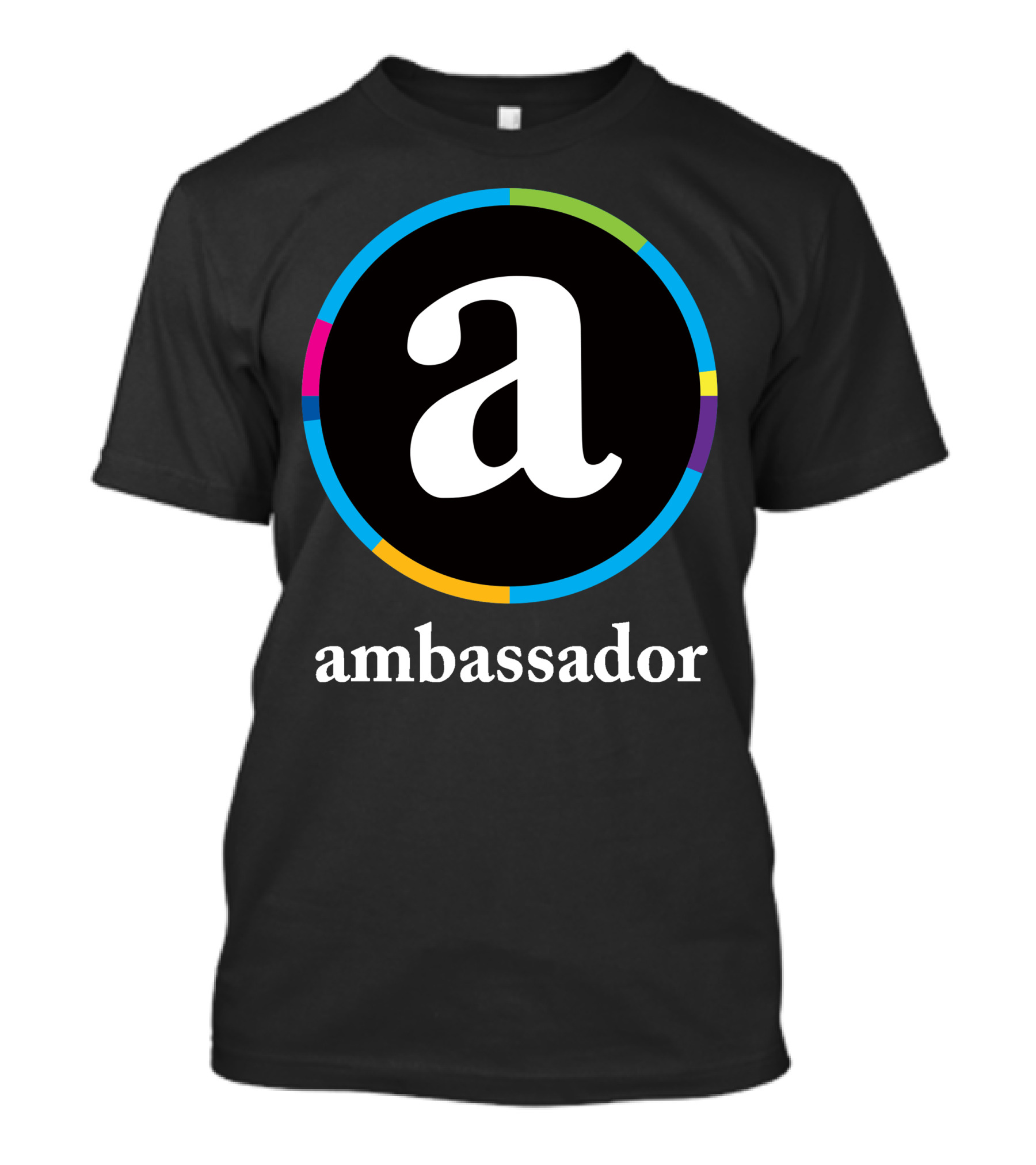 Ambassador A Logo Multicolor Circle T-Shirt