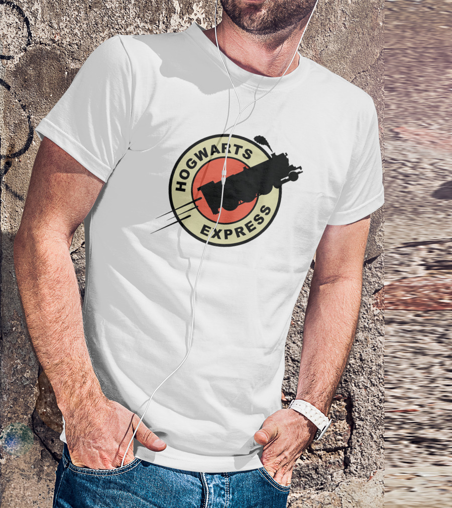 Hogwarts Express Train Logo Badge T-Shirt