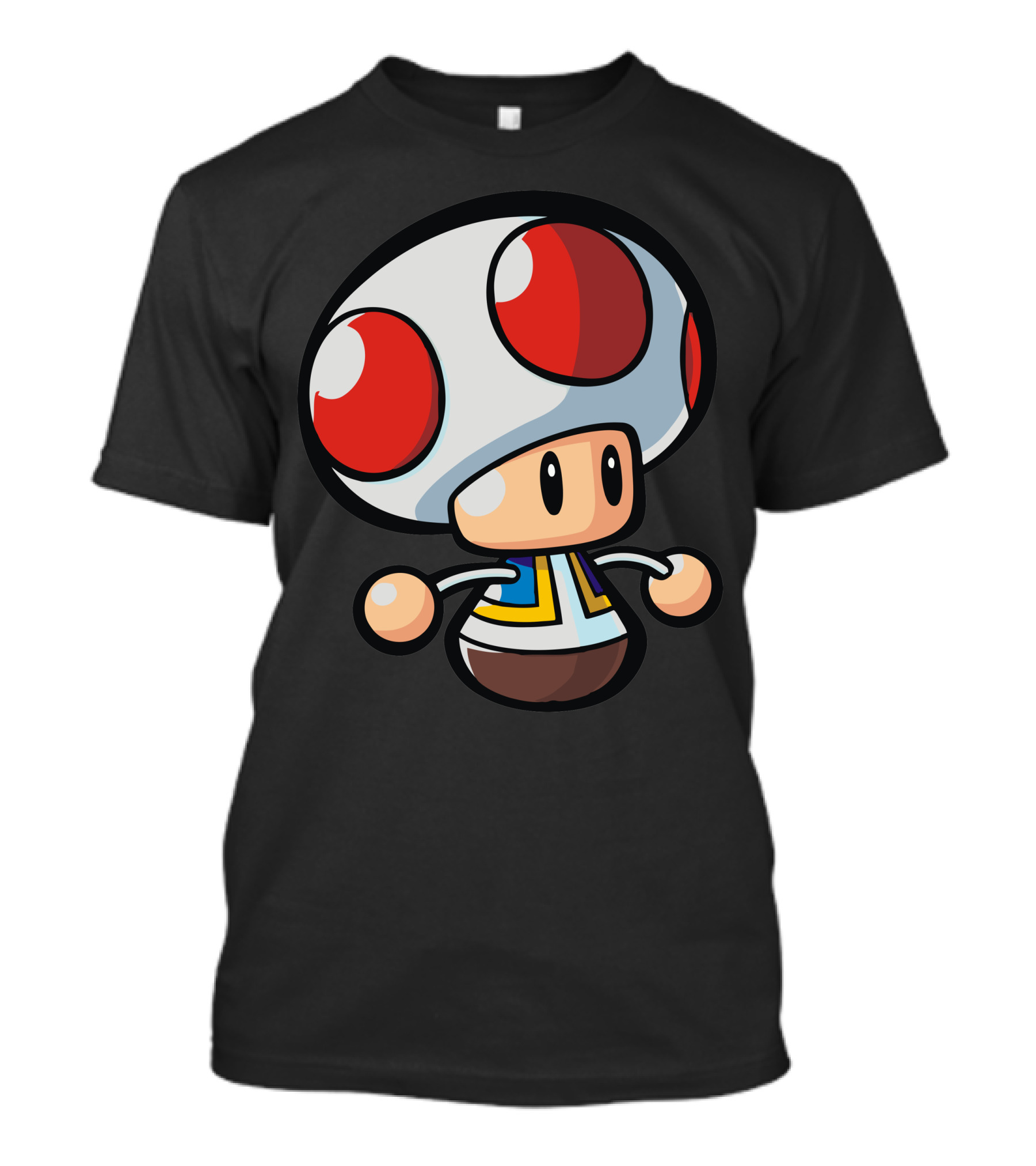 Super Mario Bros Toad Character T-Shirt