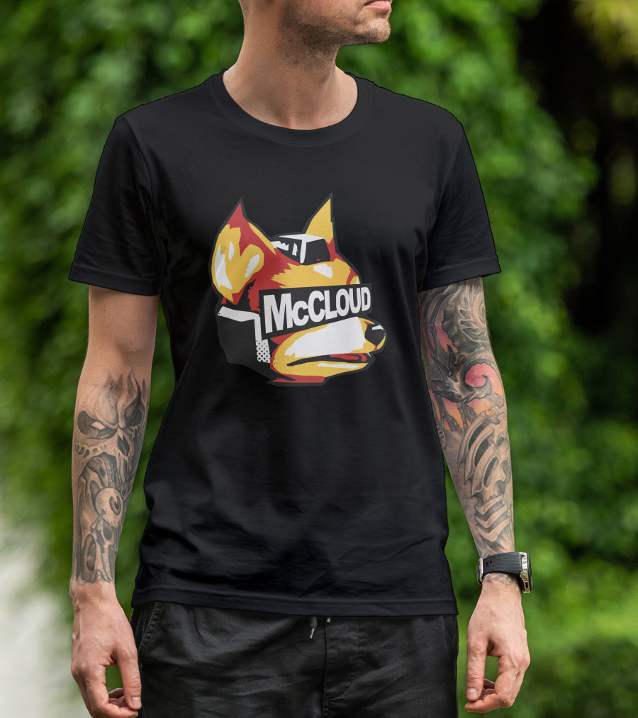 Star Fox McCloud Retro Gamer T-Shirt
