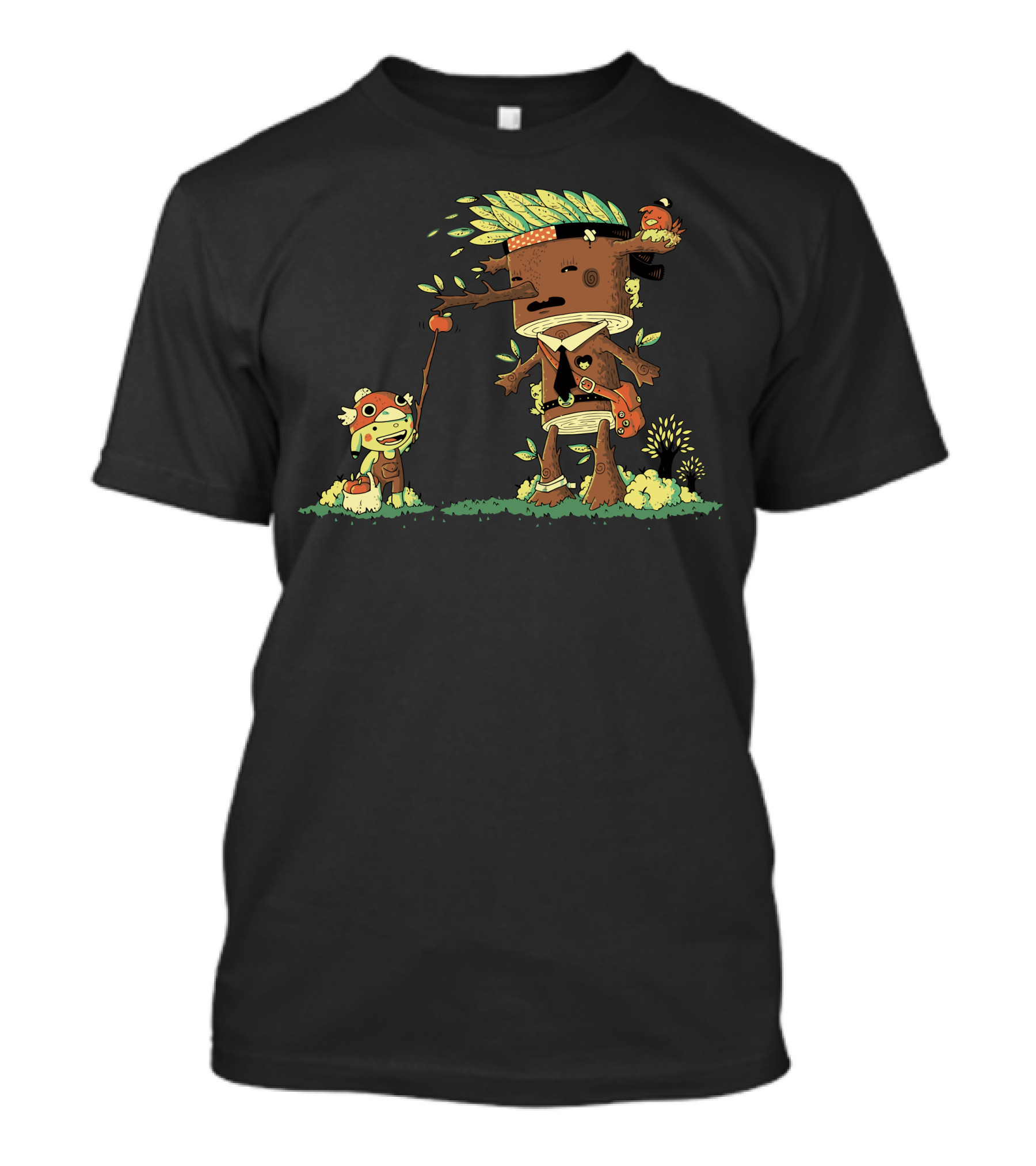 Me And Mr Wooden Mushroom Adventurers T-Shirt