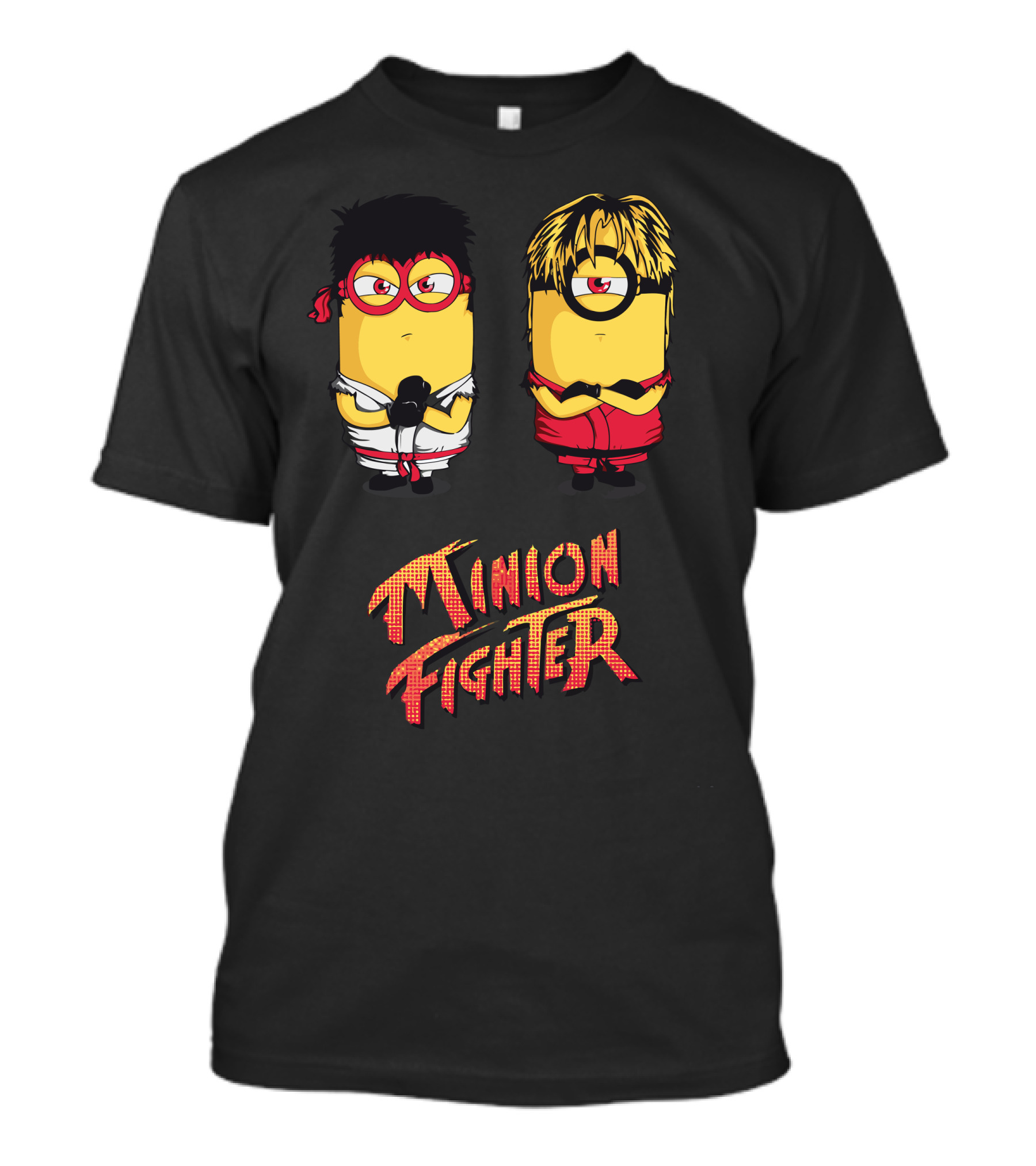 Minion Fighter Martial Arts Parody Ryu Ken T-Shirt