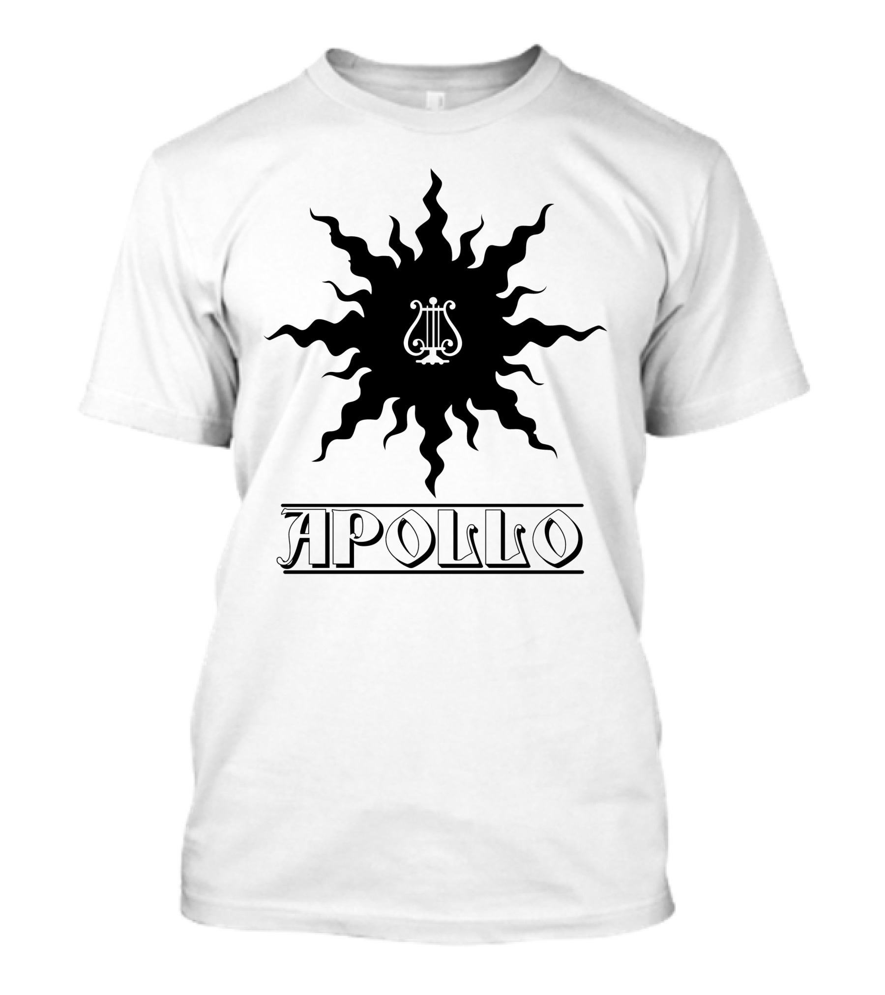Apollo Sun Symbol With Lyre T-Shirt