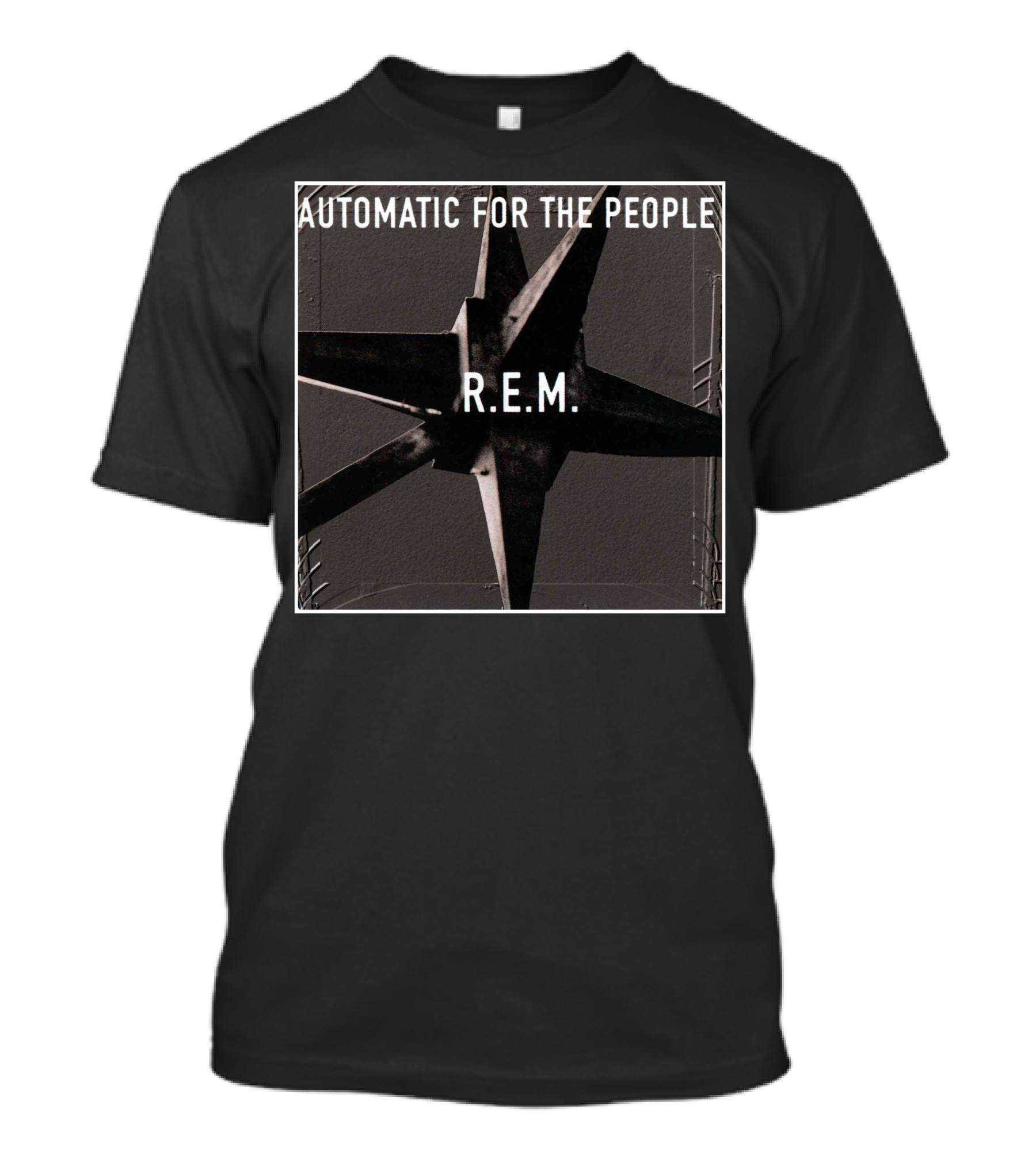 R.E.M. Automatic For The People Album Cover Star T-Shirt