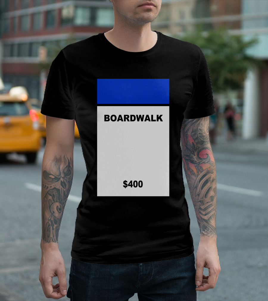 Boardwalk $400 Blue Space T-Shirt