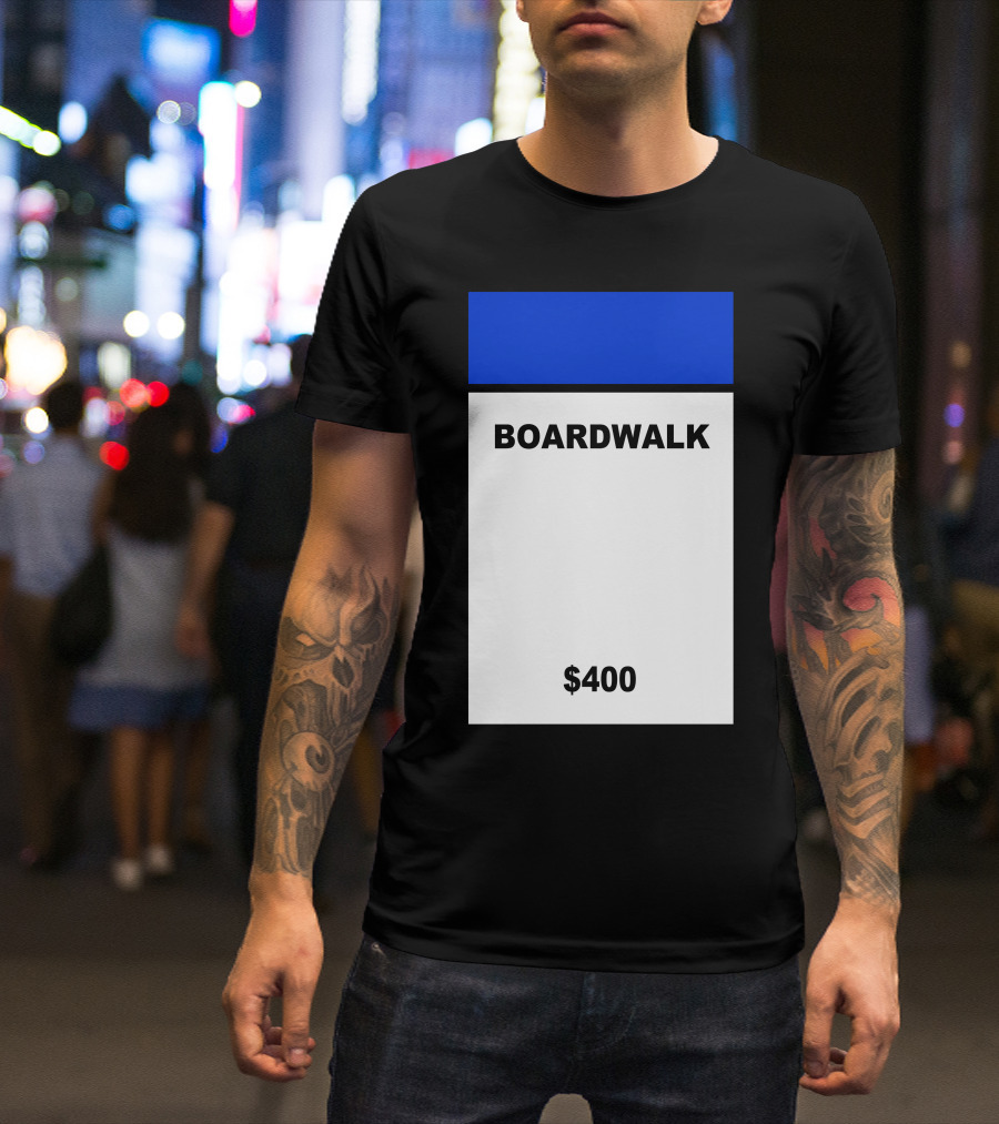 Boardwalk $400 Blue Space T-Shirt