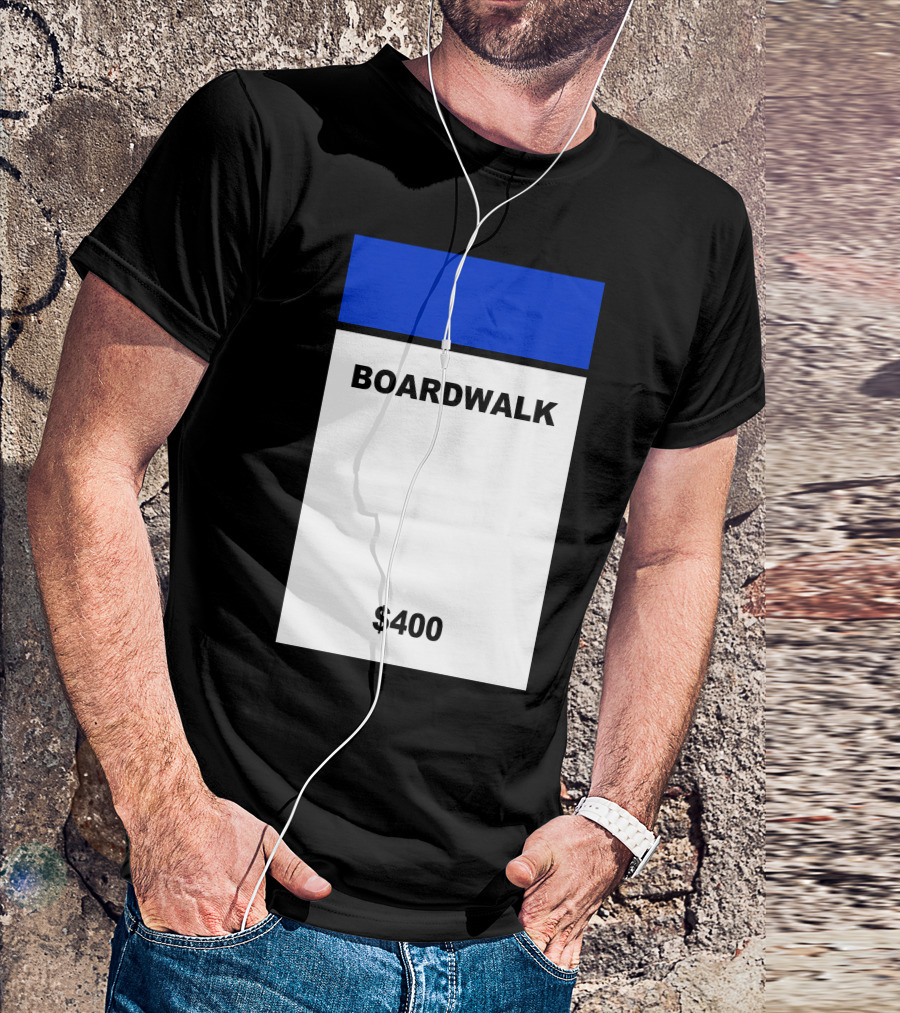 Boardwalk $400 Blue Space T-Shirt