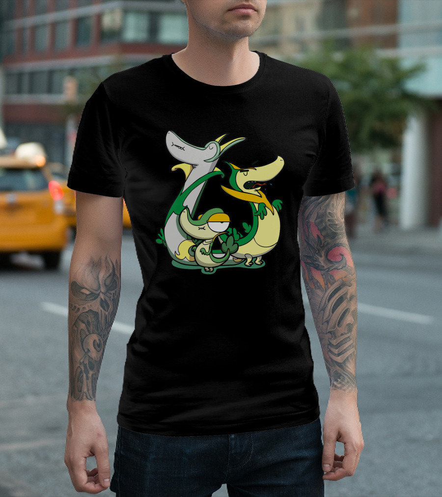 Snivy And Evolution Sneaky Snakes T-Shirt