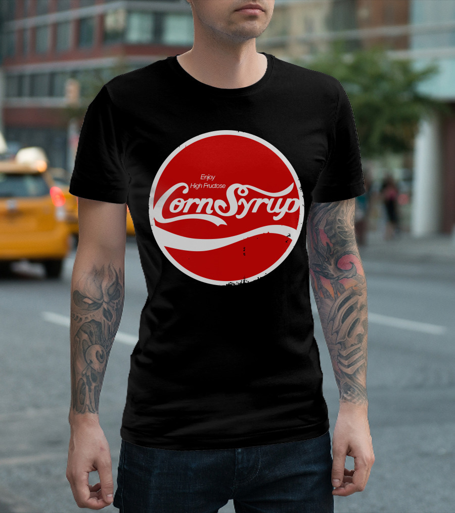 Enjoy High Fructose Corn Syrup Retro T-Shirt