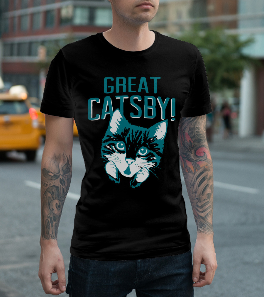 Great Catsby Cat T-Shirt
