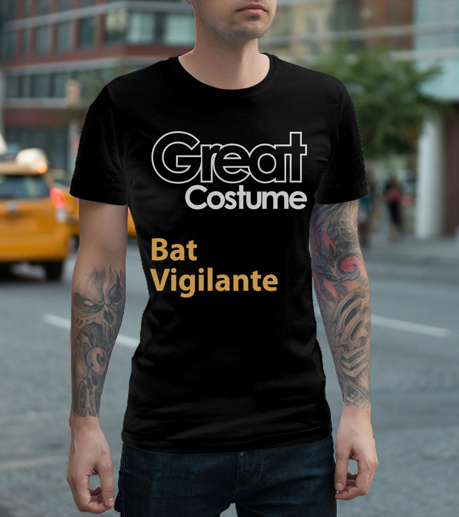 Great Costume Bat Vigilante T-Shirt