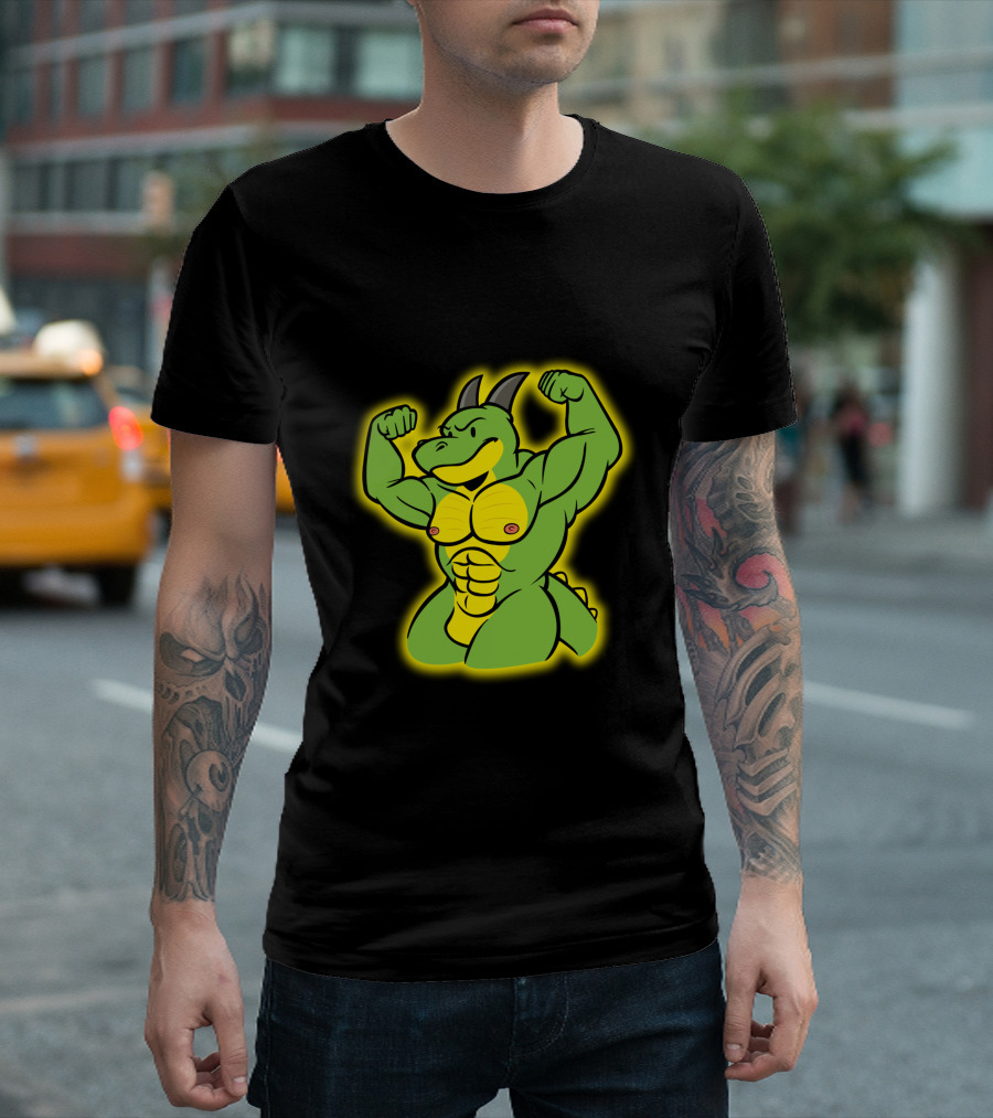 Mighty Dragon Flex Just Drag On T-Shirt