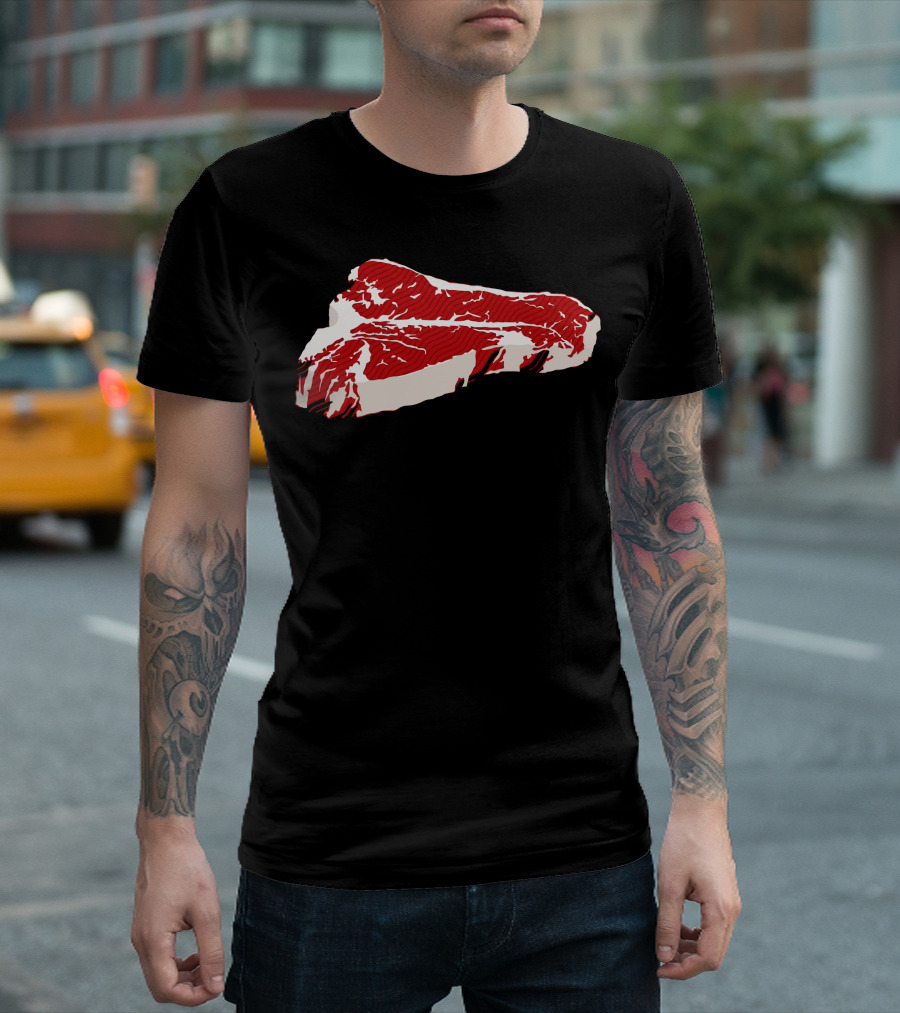 Piece Of Meat T-Bone Steak T-Shirt