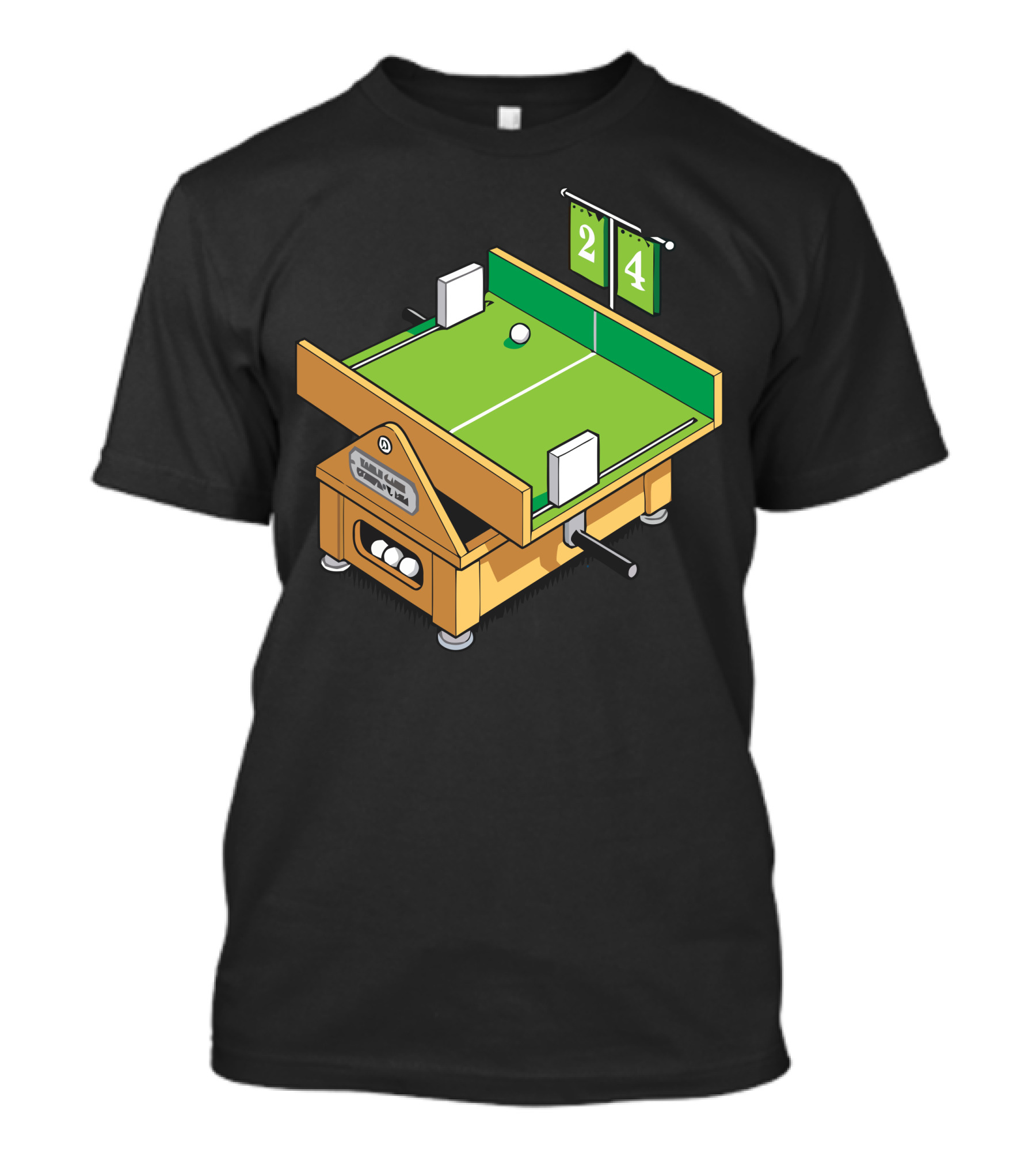 Pre Computers Manual Pong Table Tennis T-Shirt