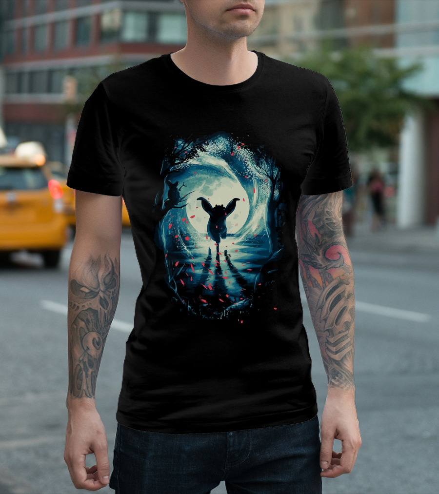 Secret Practice Moonlit Dance in Mystical Forest T-Shirt