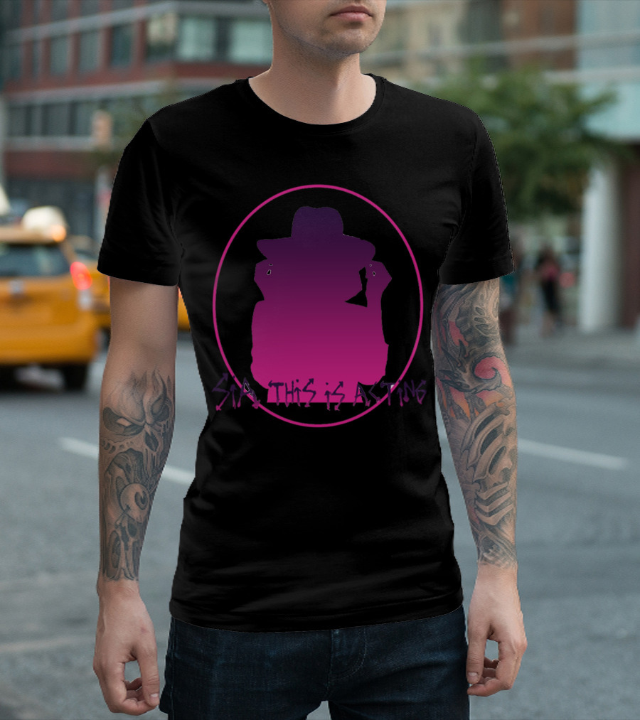Sia This Is Actings Pink Hat T-Shirt