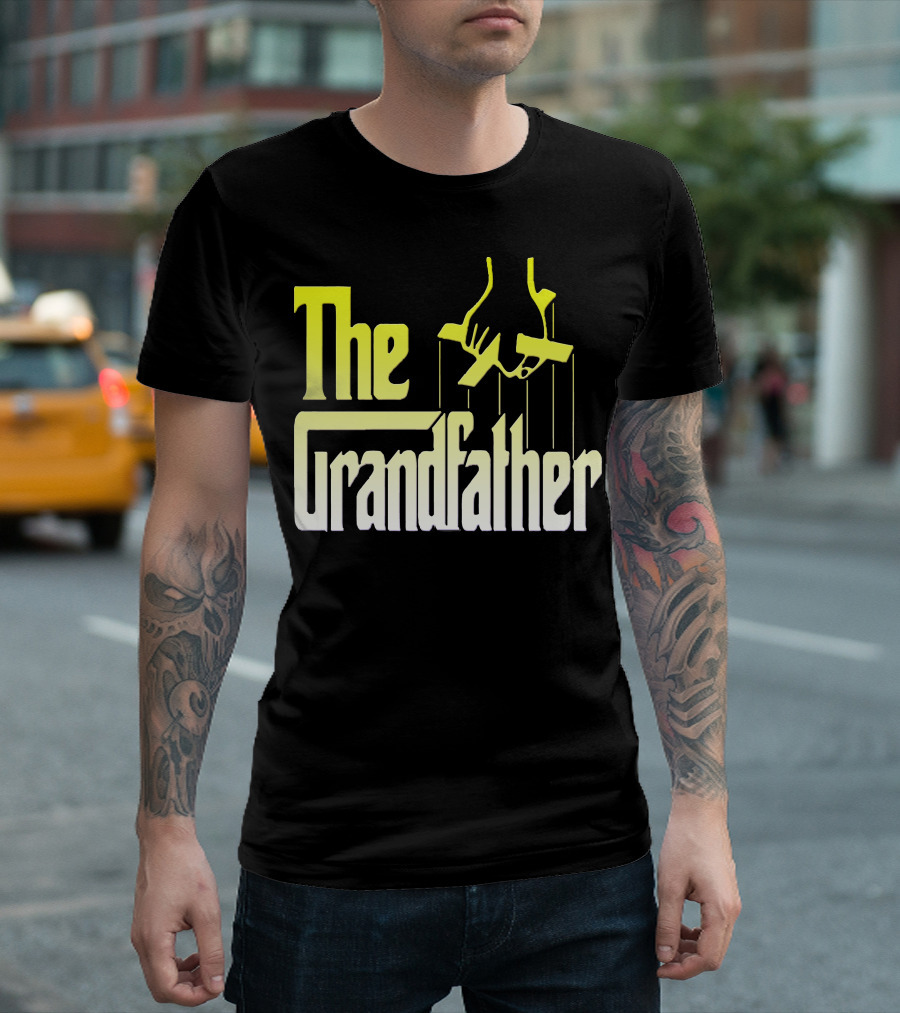 The Grandfather Puppet Hand Mafia Movie T-Shirt