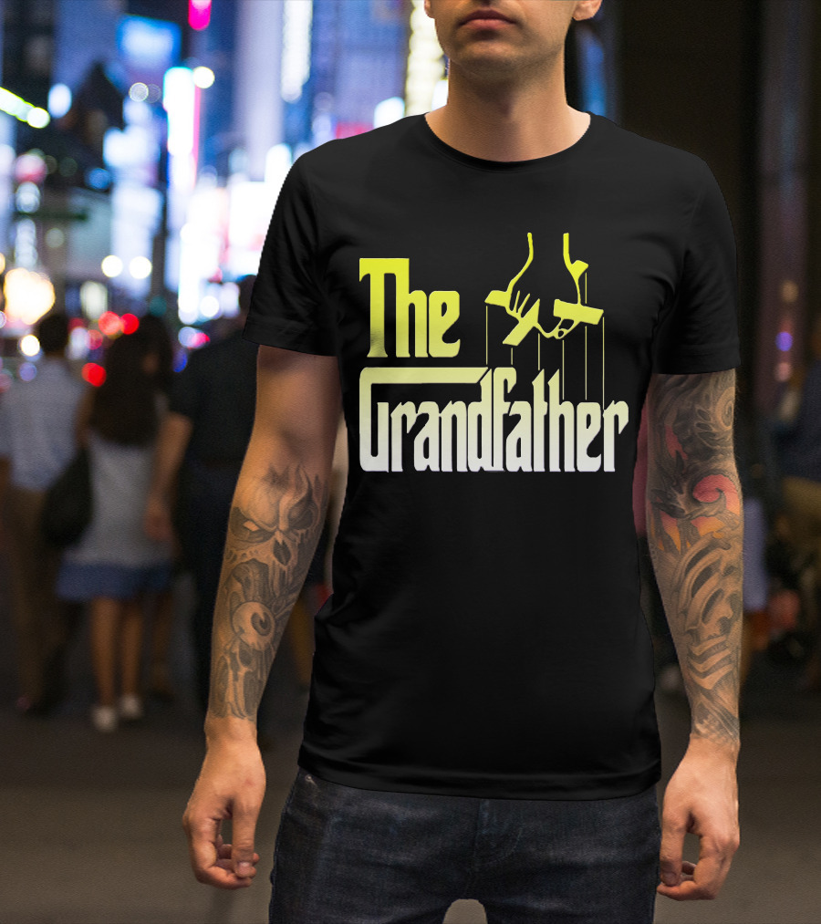 The Grandfather Puppet Hand Mafia Movie T-Shirt