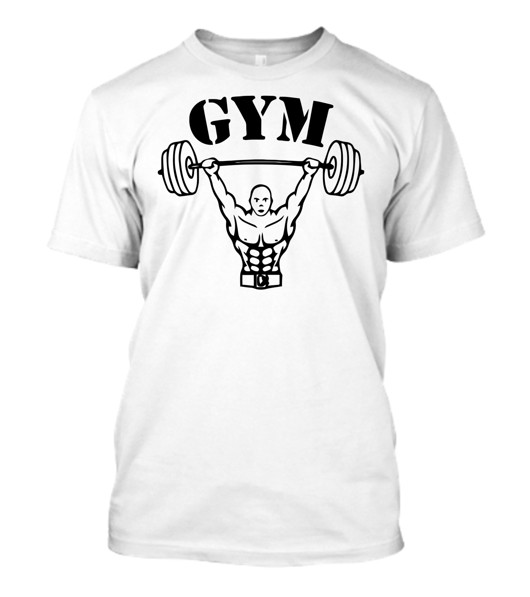 Body Gym Weightlifting Power Strength T-Shirt