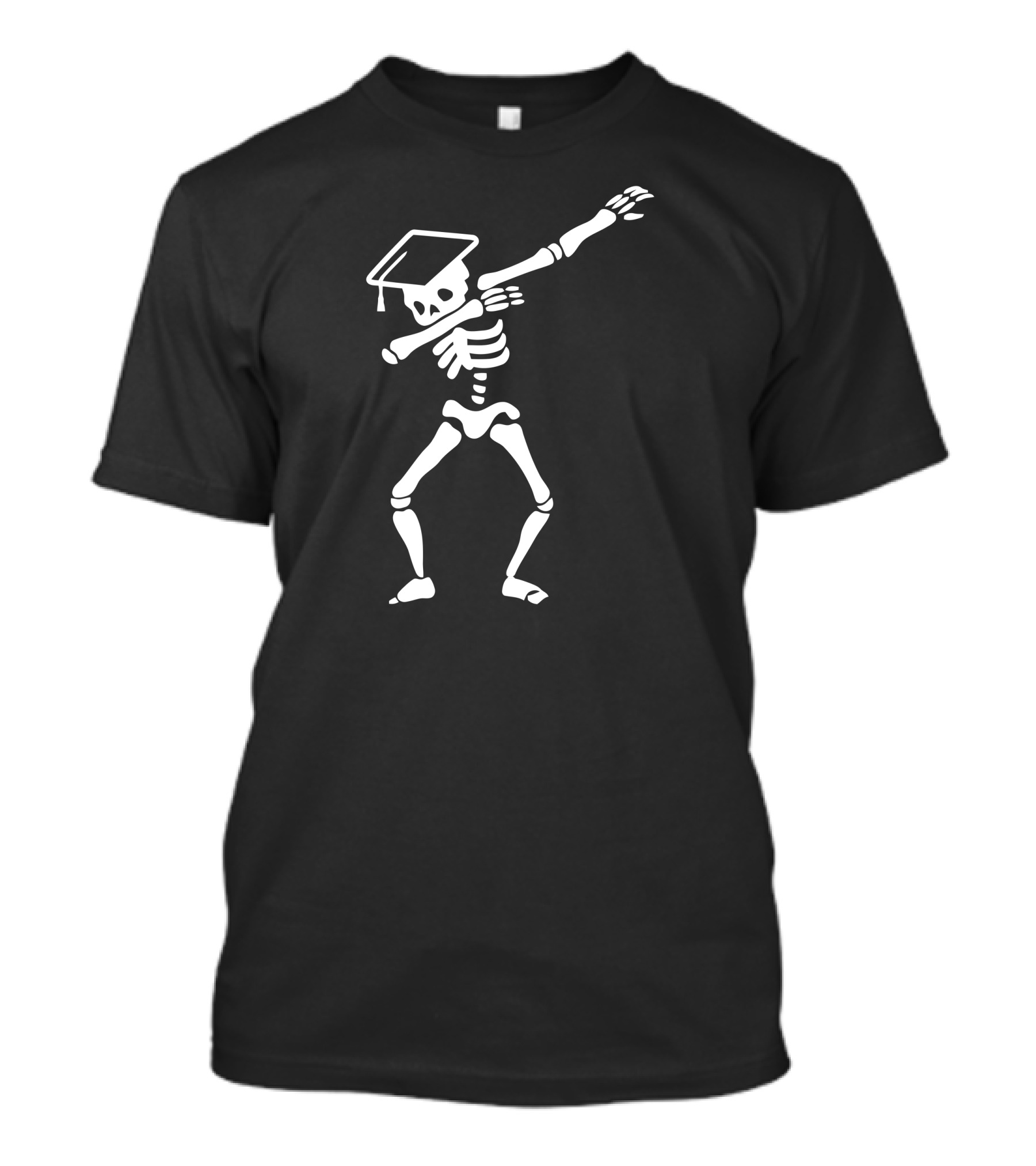 Skeleton Graduation Dab Pose T-Shirt