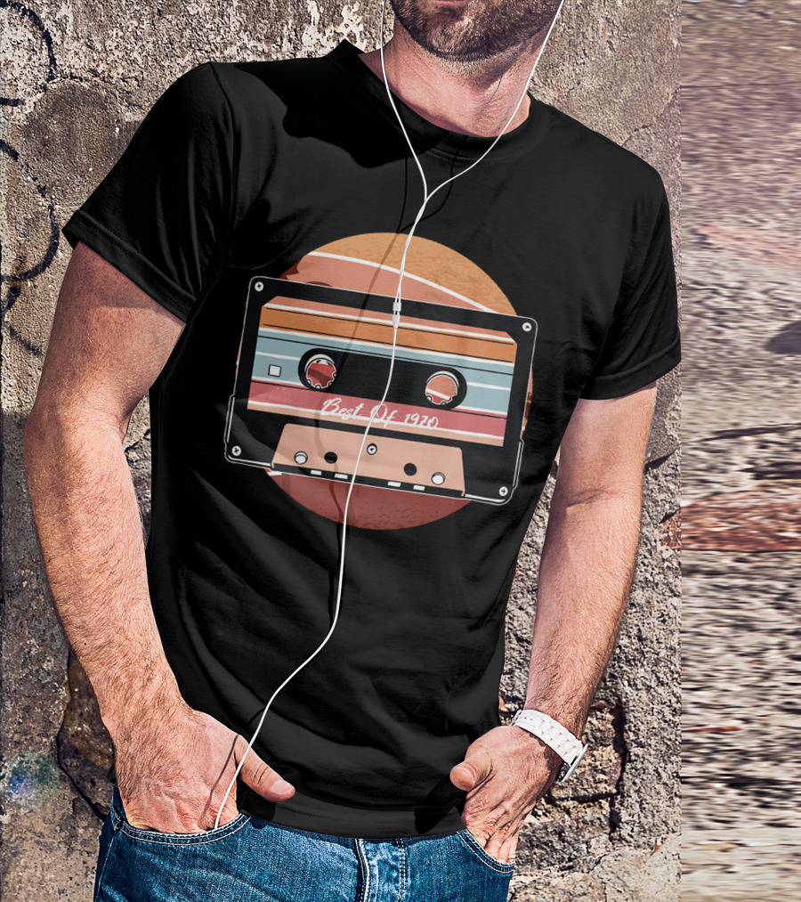 Best Of 1970 Vintage Cassette T-Shirt