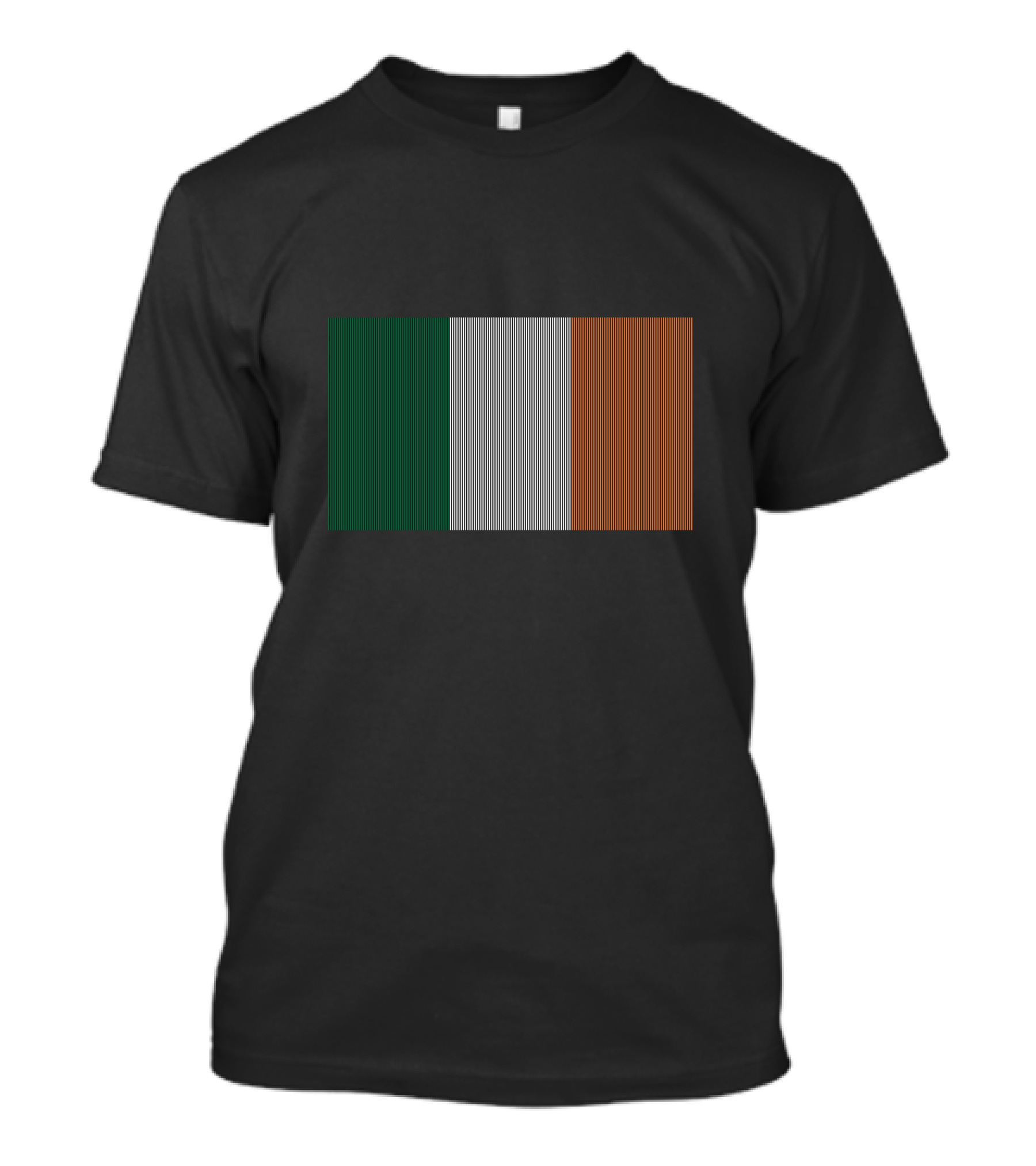 Flag Of Ireland Vertical Stripe T-Shirt