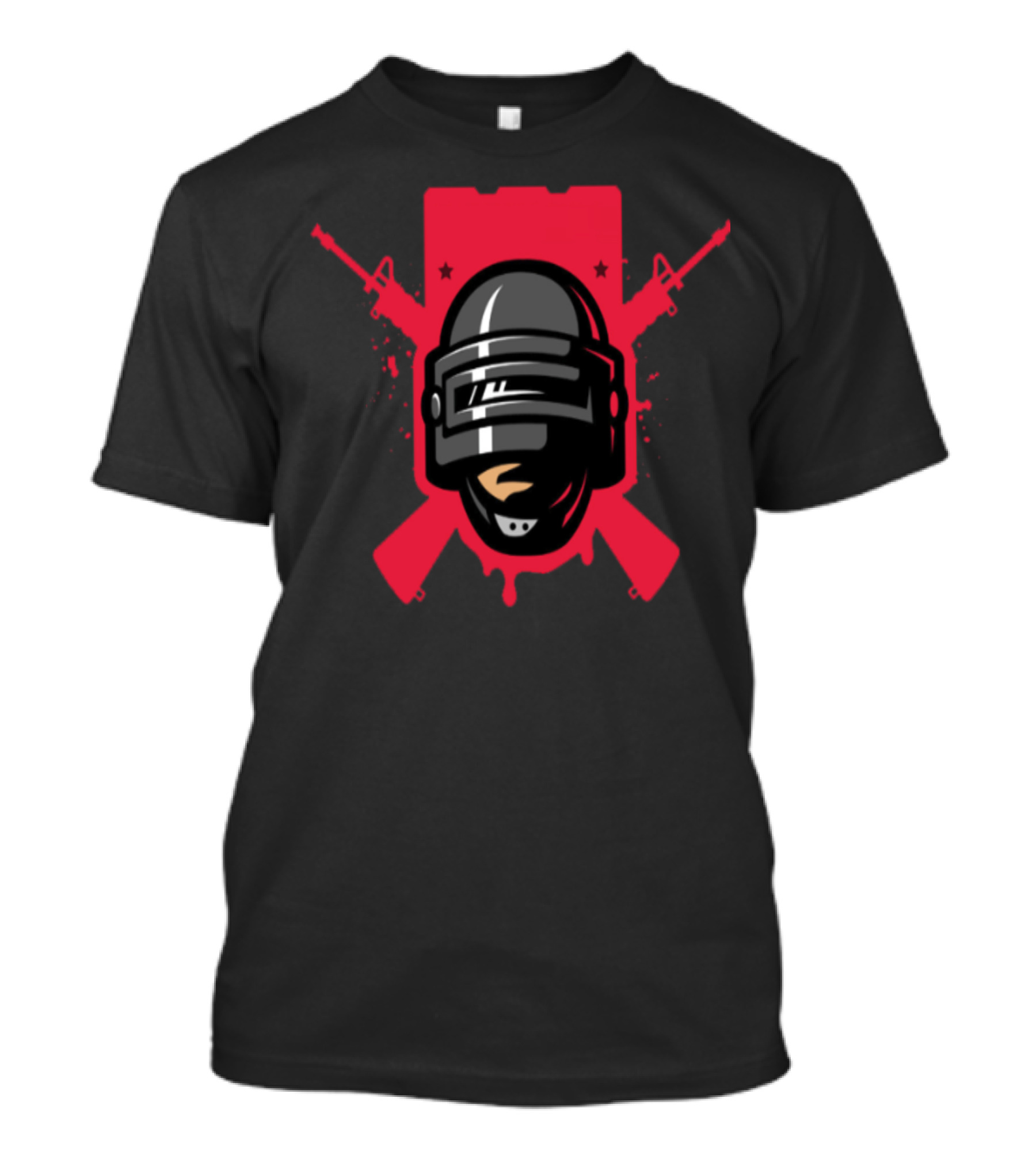 Game Power Helmet Battle Icon Warrior T-Shirt
