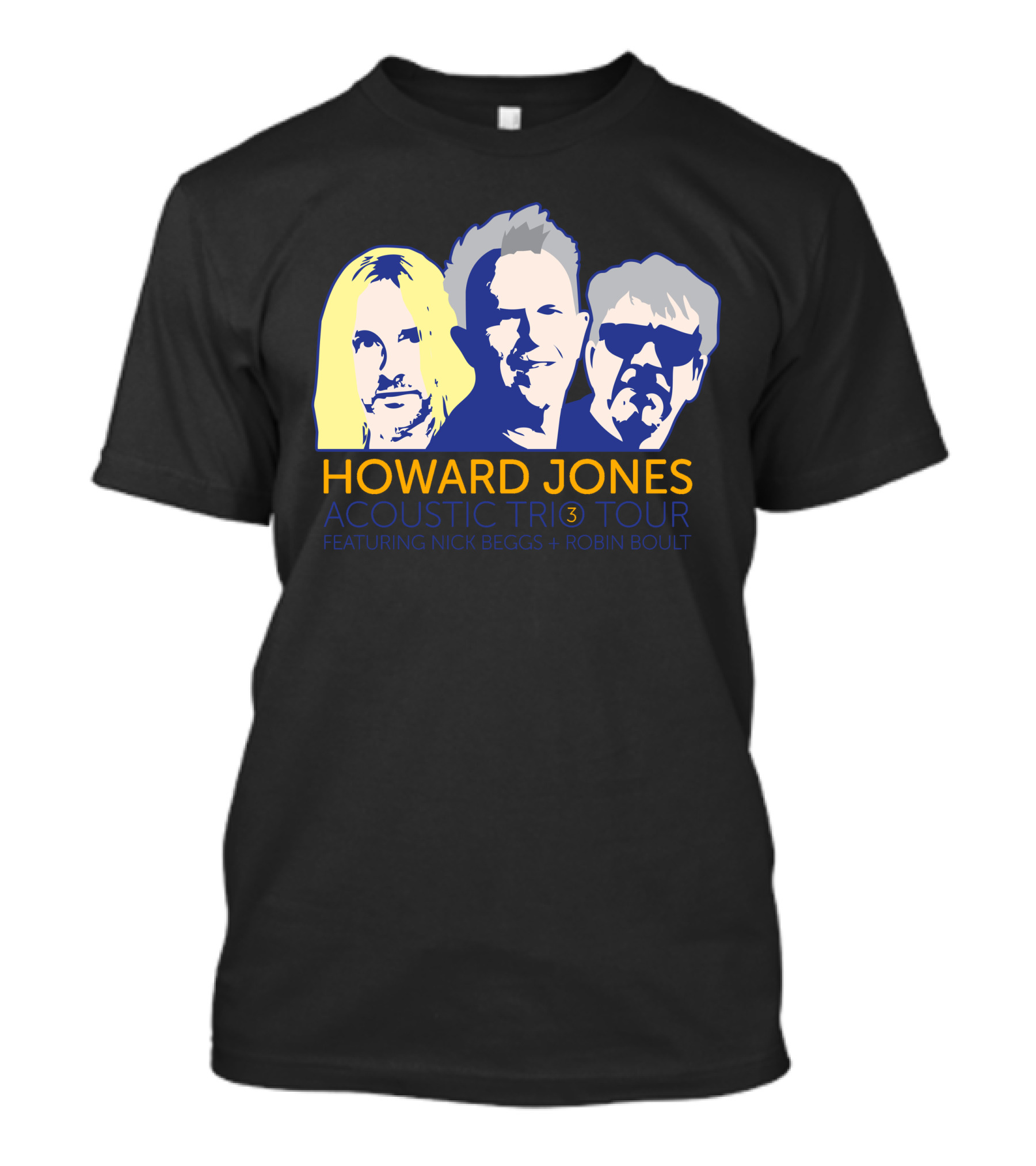 Howard Jones Acoustic Trio Tour Featuring Nick Beggs And Robin Boult T-Shirt