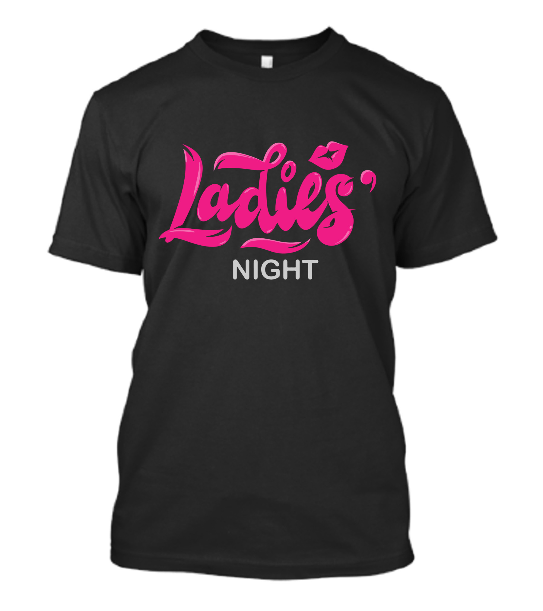 Ladies' Night Lips - Bachelorette Party T-Shirt