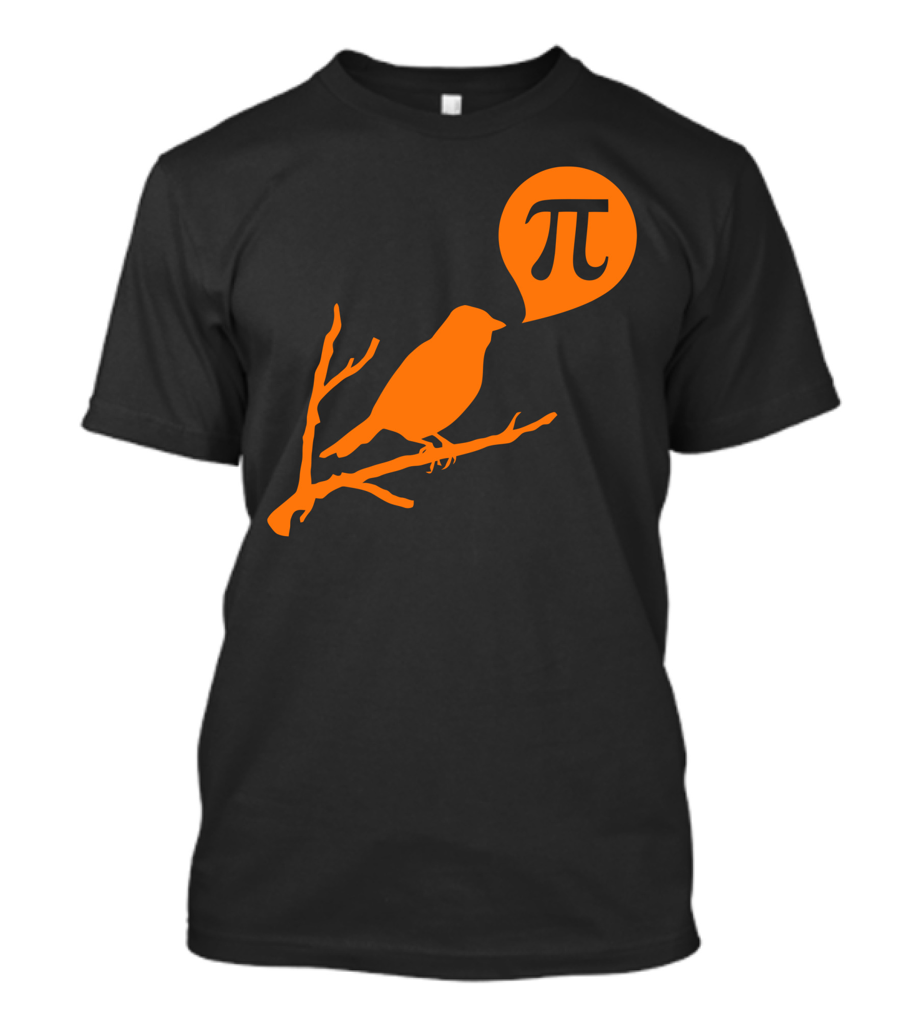 Bird Speaking Pi T-Shirt