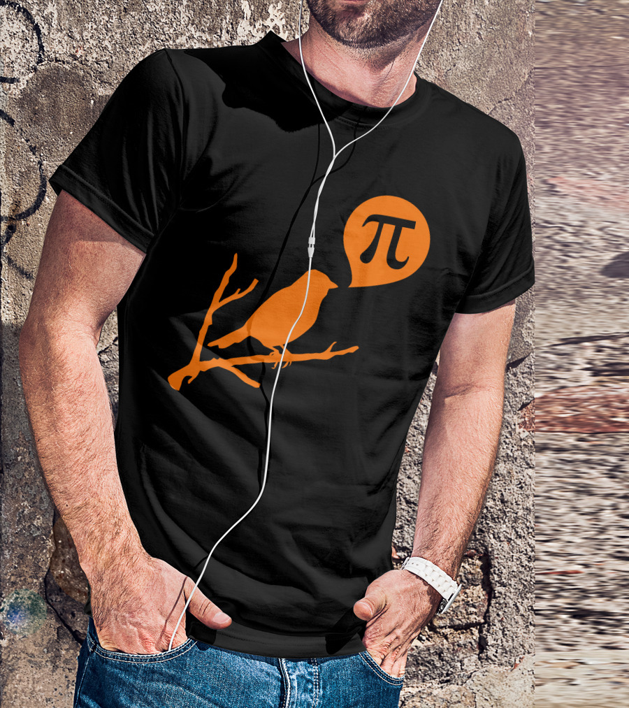 Bird Speaking Pi T-Shirt