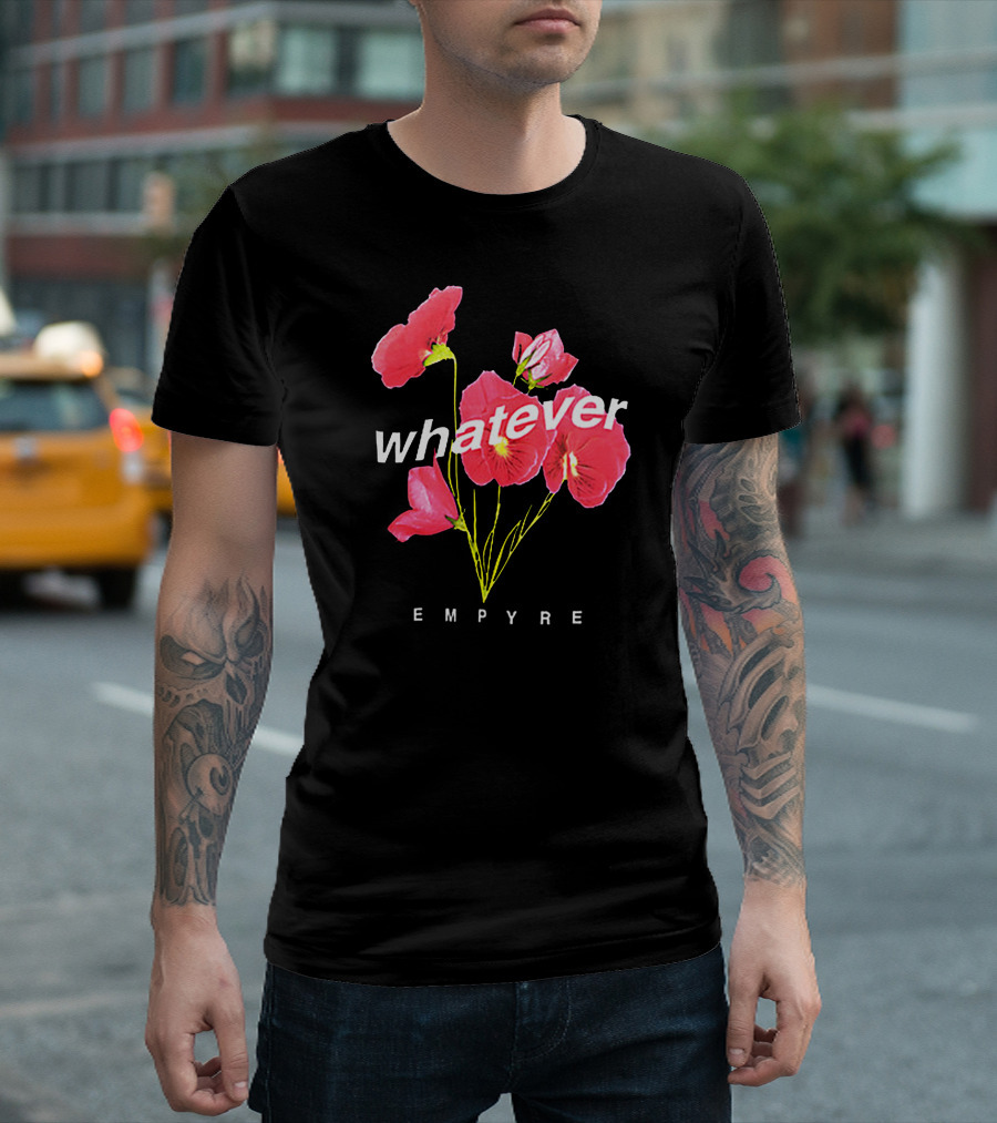 Empyre Whatever Forever Red Floral Poppies T-Shirt
