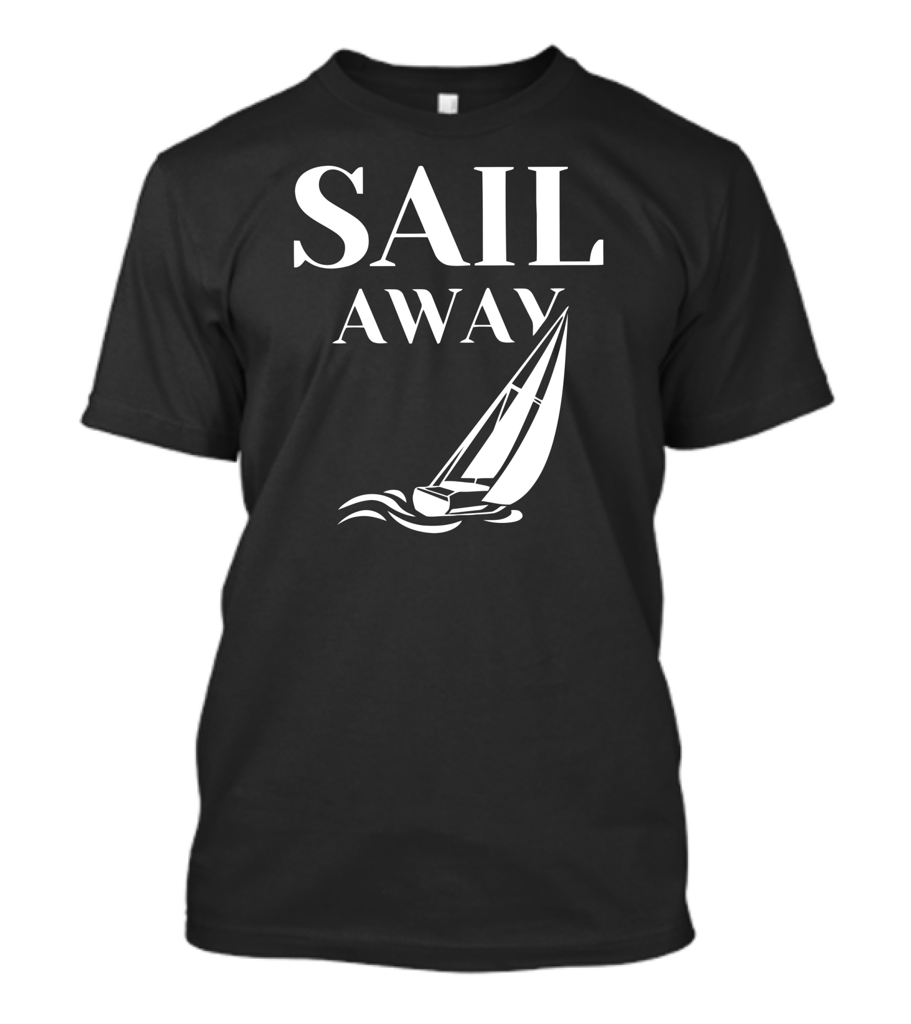 Sail Away Sailboat Nautical Adventure T-Shirt