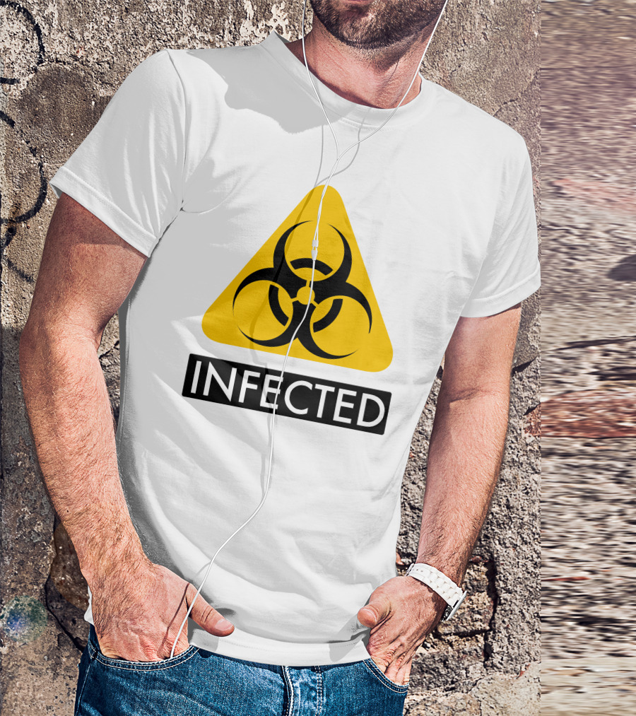 Biohazard Infected Warning T-Shirt