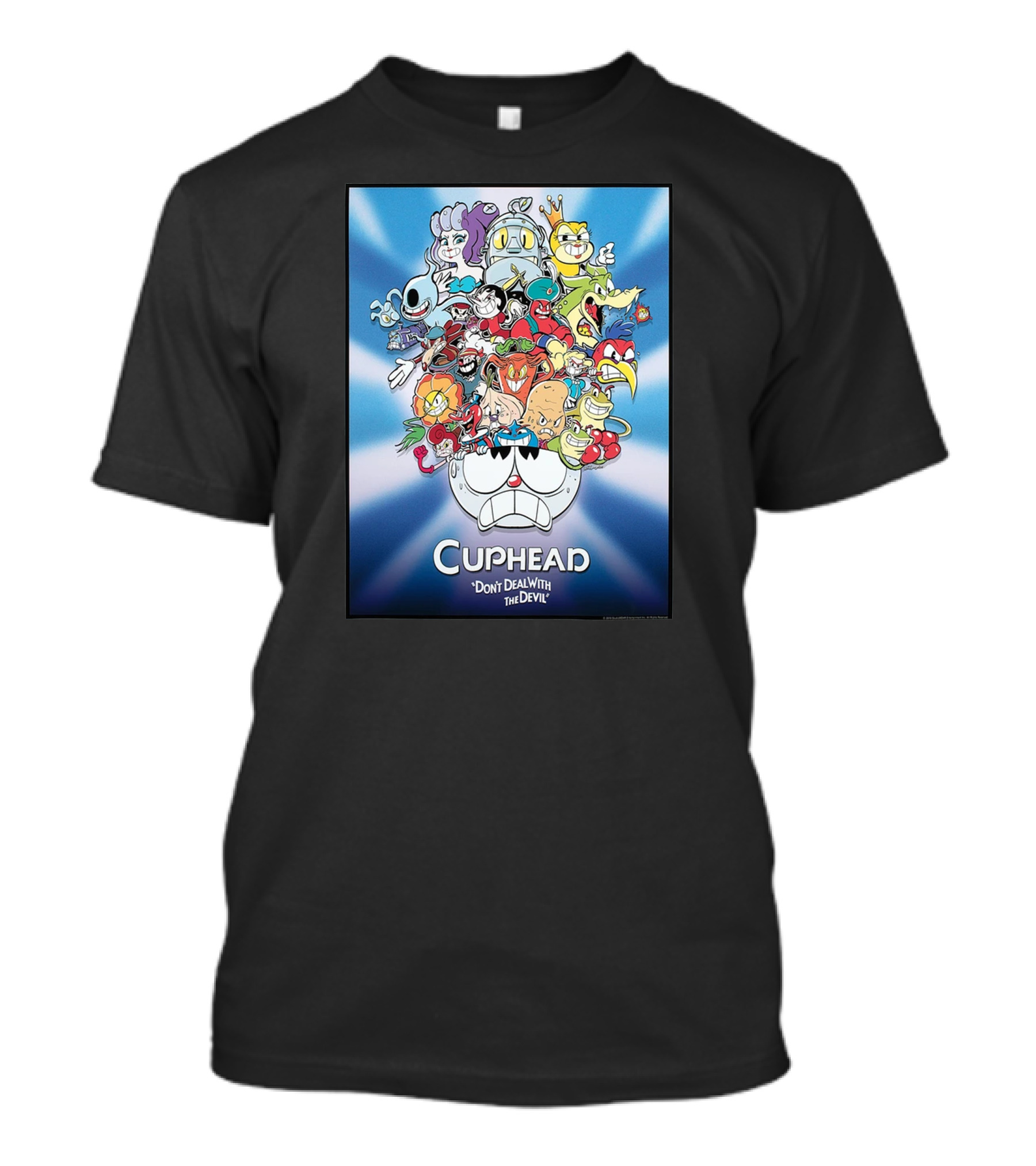 Cuphead Don't Deal With The Devil Boss Rush T-Shirt