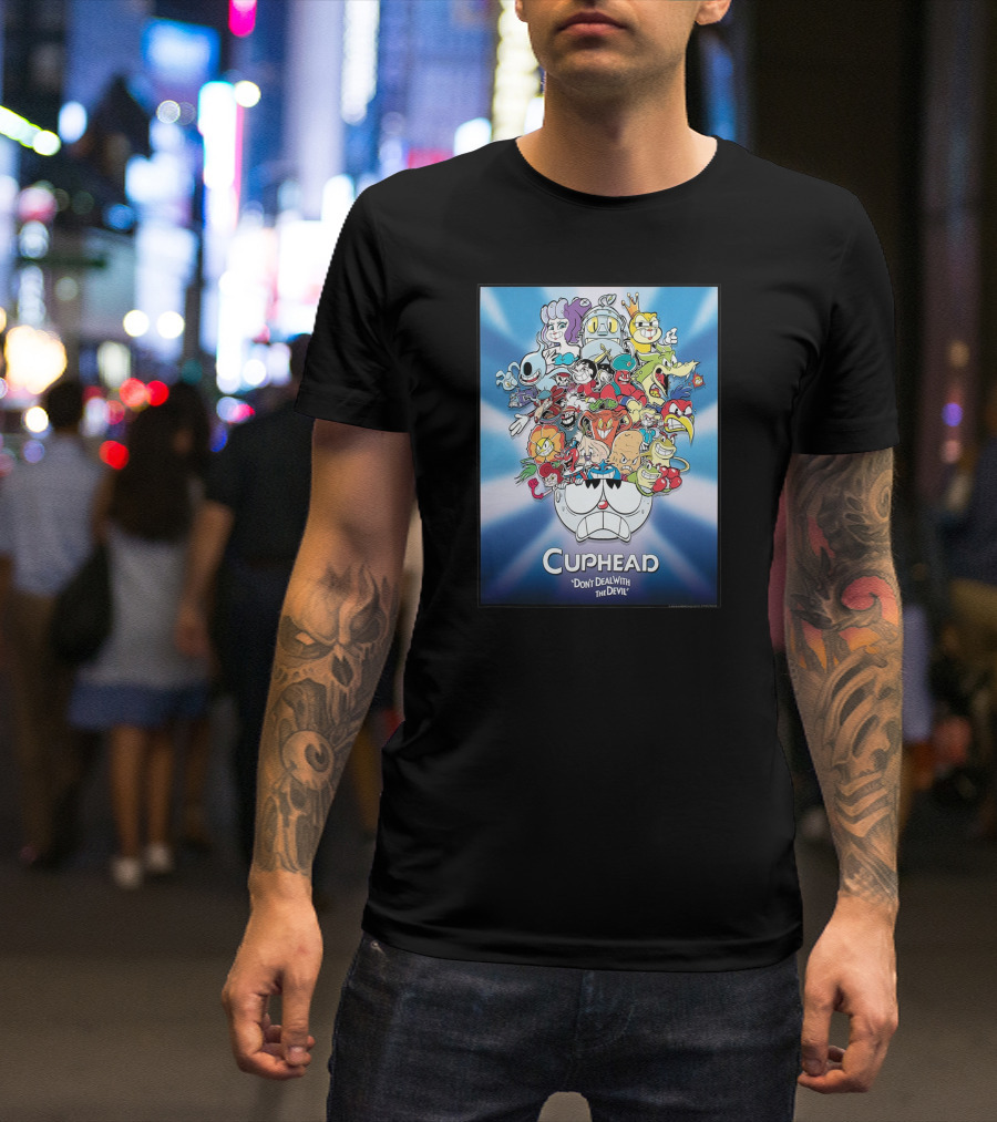 Cuphead Don't Deal With The Devil Boss Rush T-Shirt