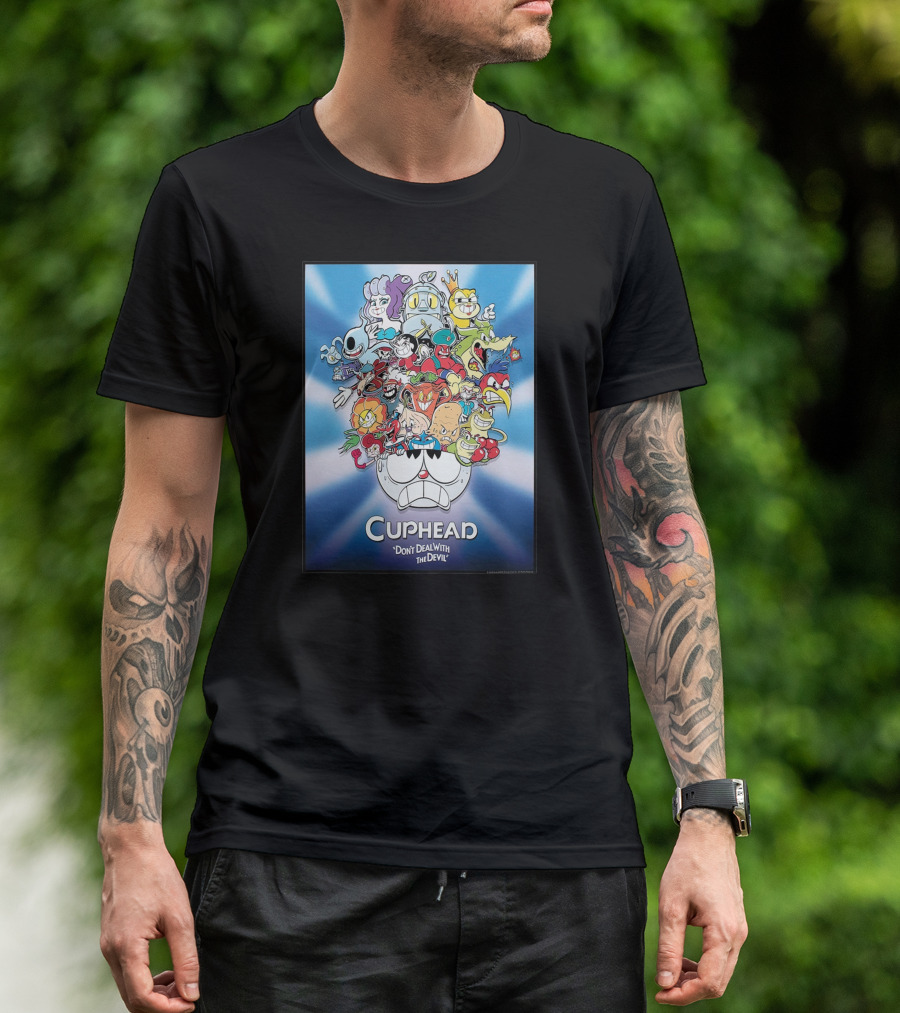 Cuphead Don't Deal With The Devil Boss Rush T-Shirt