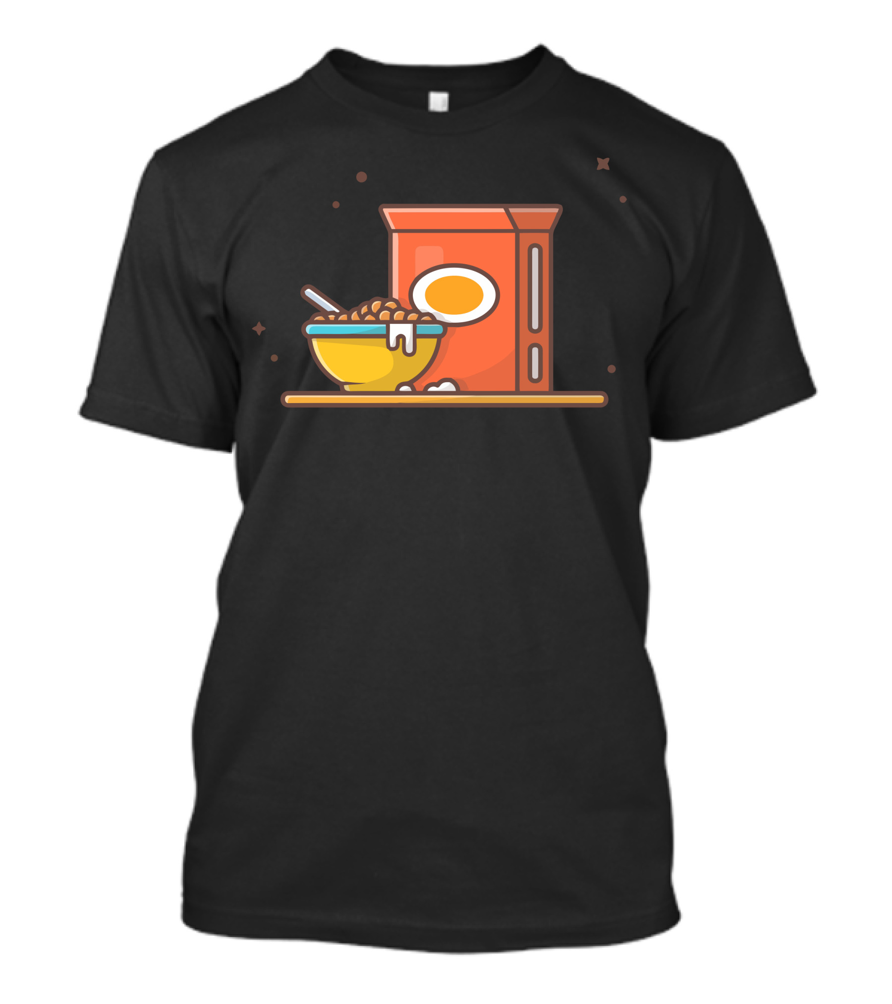 Breakfast Time Cereal And Bowl T-Shirt