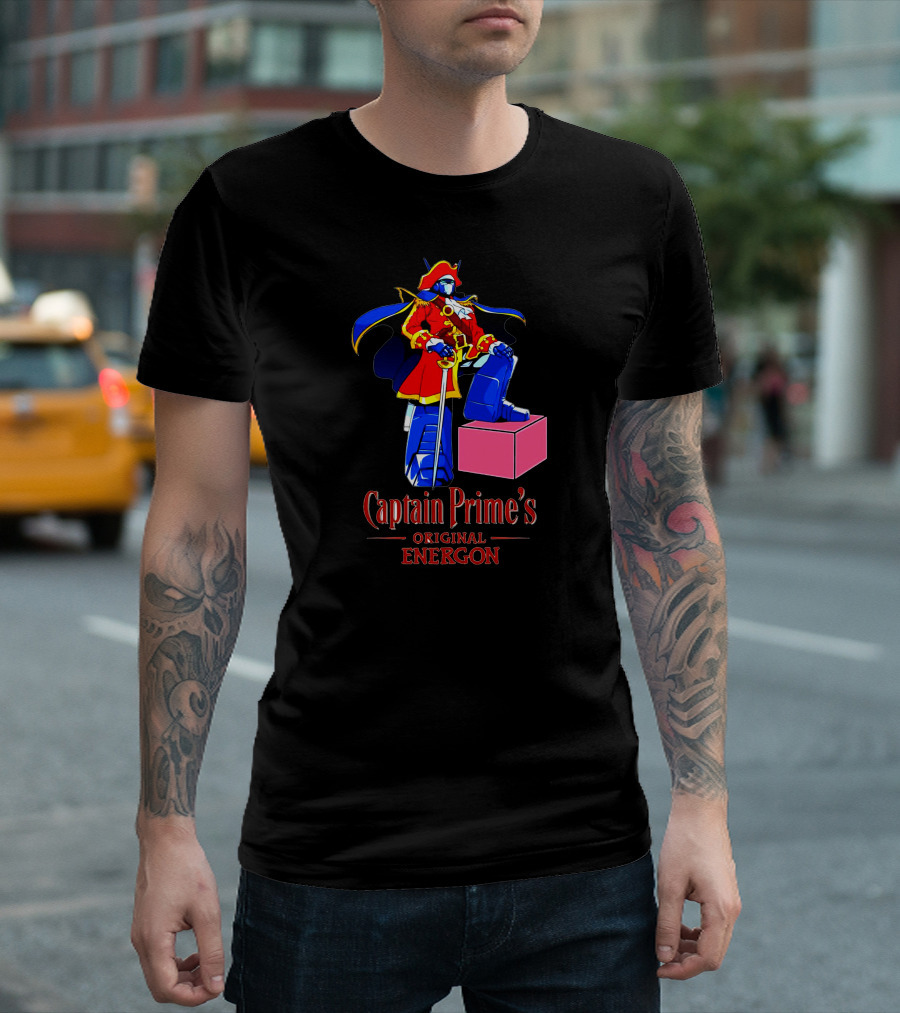 Captain Prime's Original Energon T-Shirt