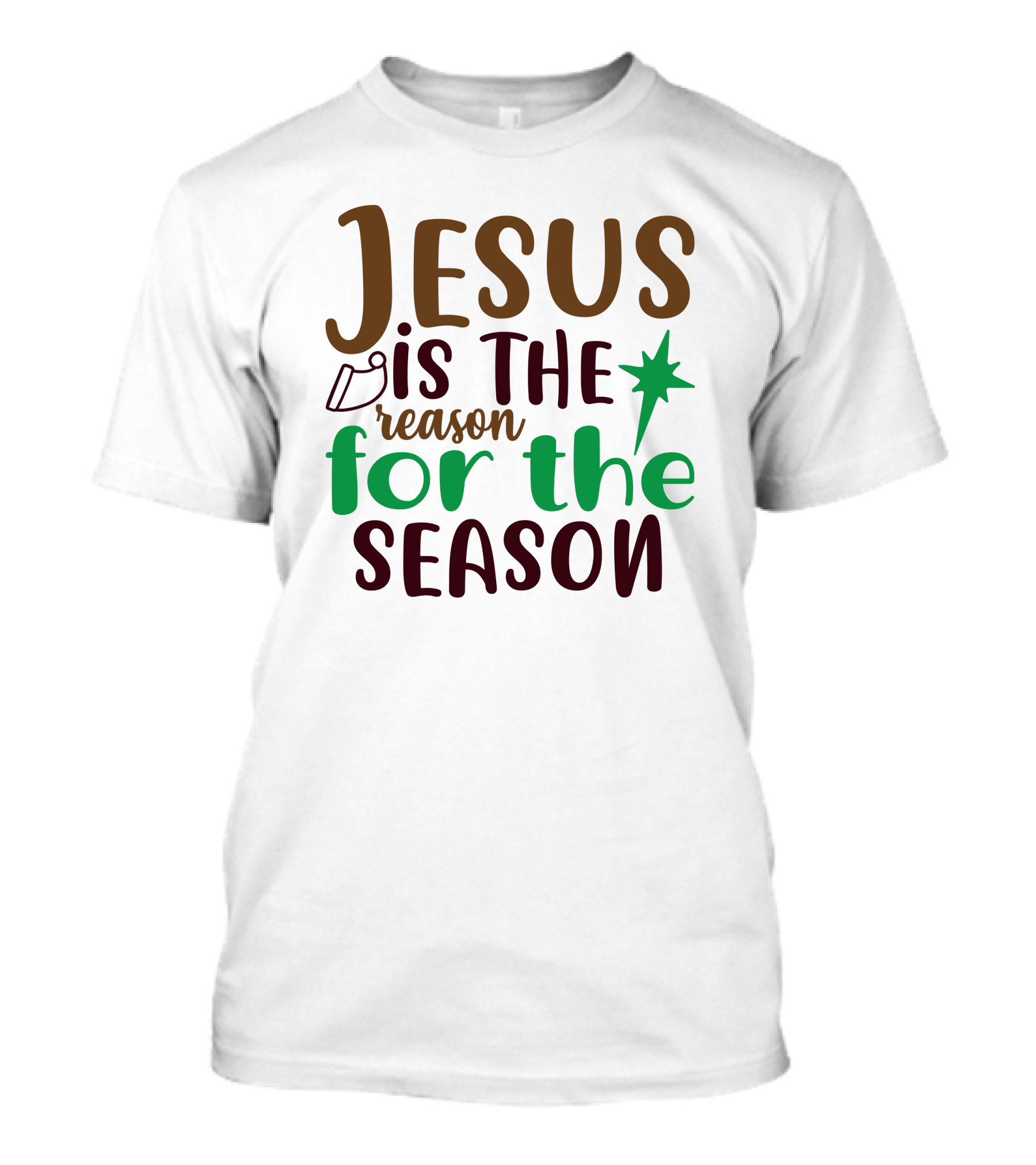 Jesus Is The Reason For The Season Holiday T-Shirt