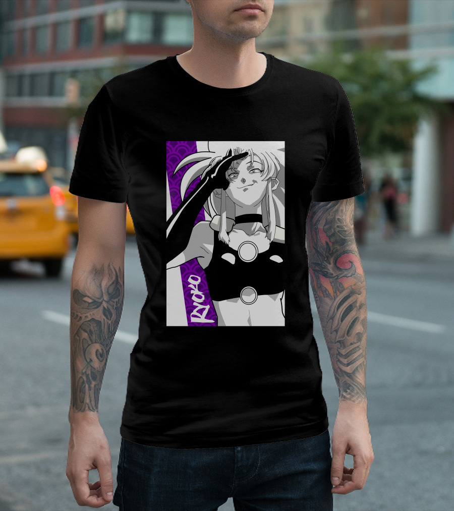 Ryoko Spacepirate Anime Character Art Manga T-Shirt