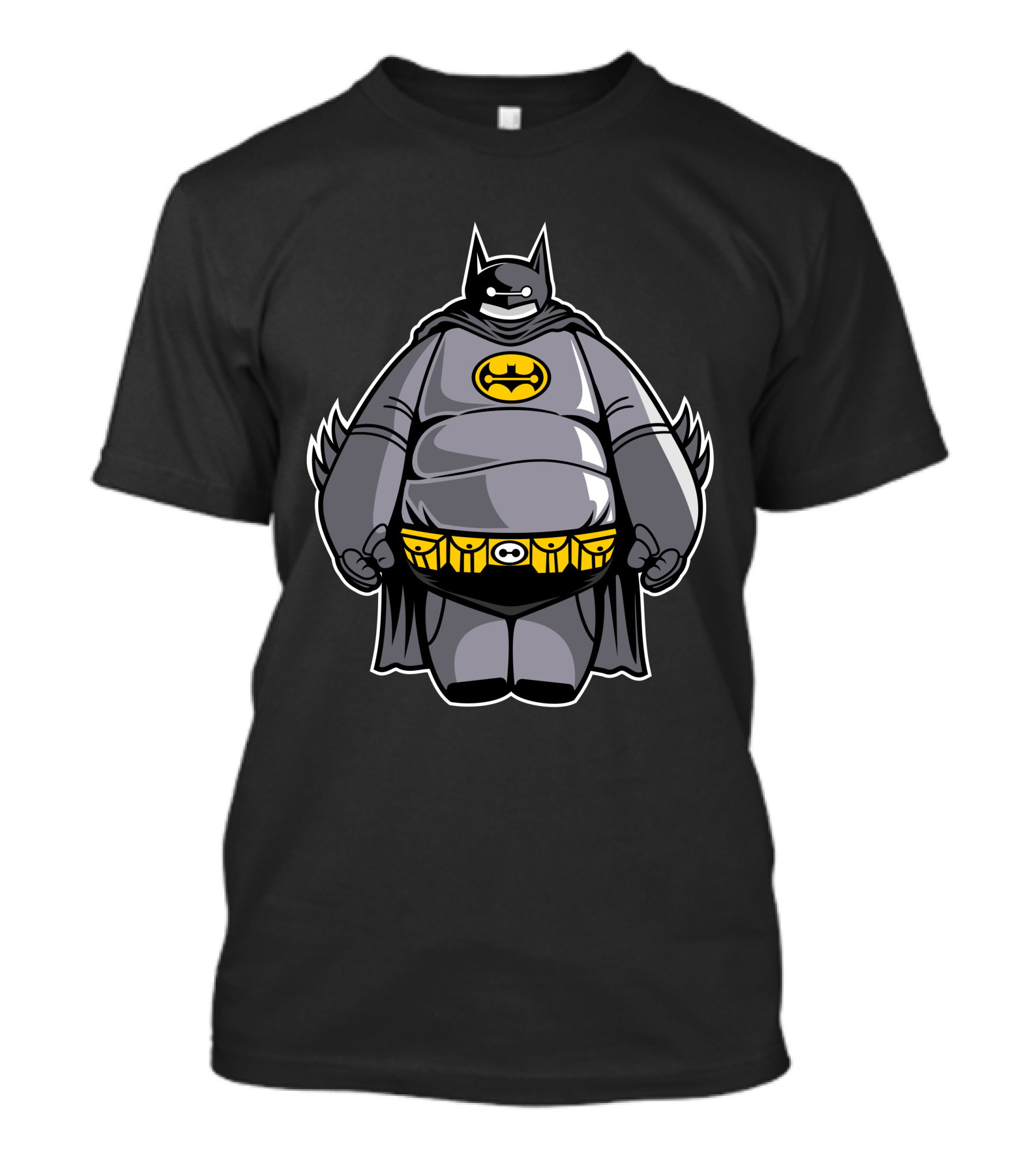 Batmax Parody Cape Hero T-Shirt