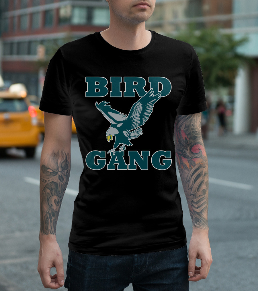 Bird Gang Eagle Offensive Attack T-Shirt