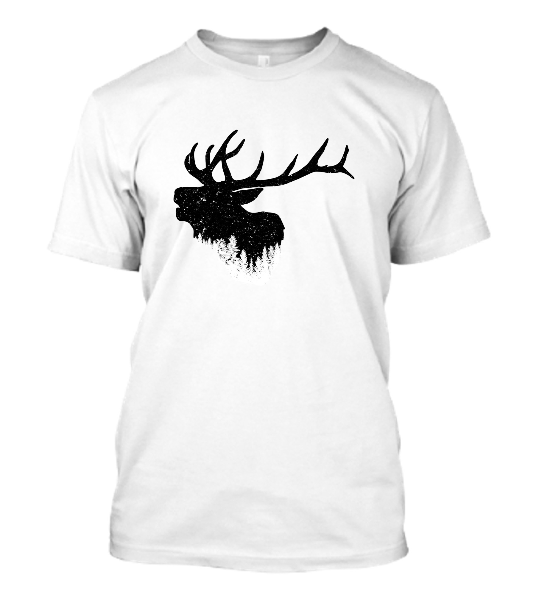 Elk Territory Forest T-Shirt